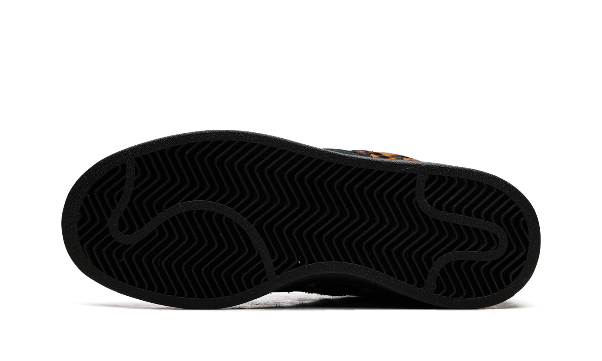 Εξωτερική ελαστική σόλα της Adidas Campus 00s Leopard Black (JH9768).