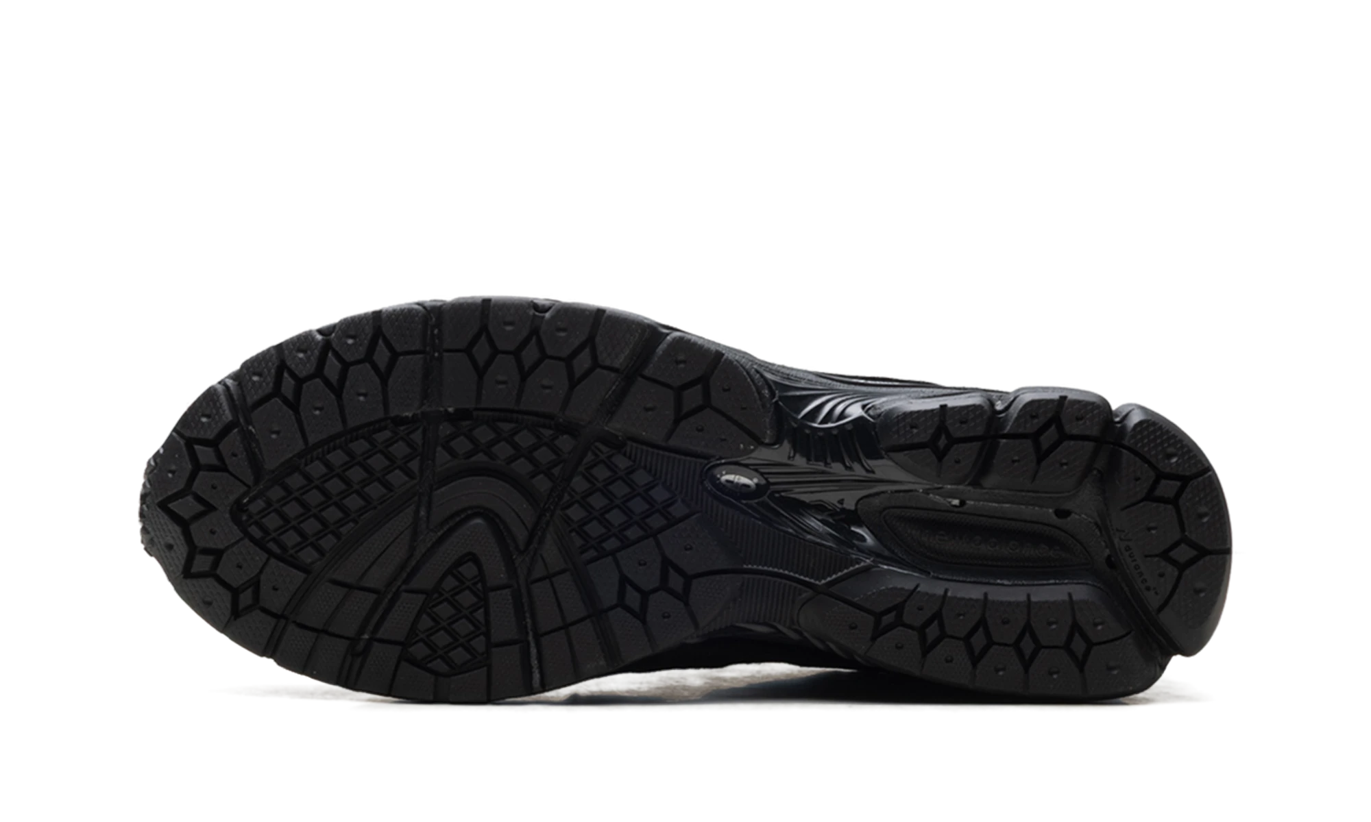 Outer rubber sole of the New Balance 2002R Protection Pack Black (U2002DXB).