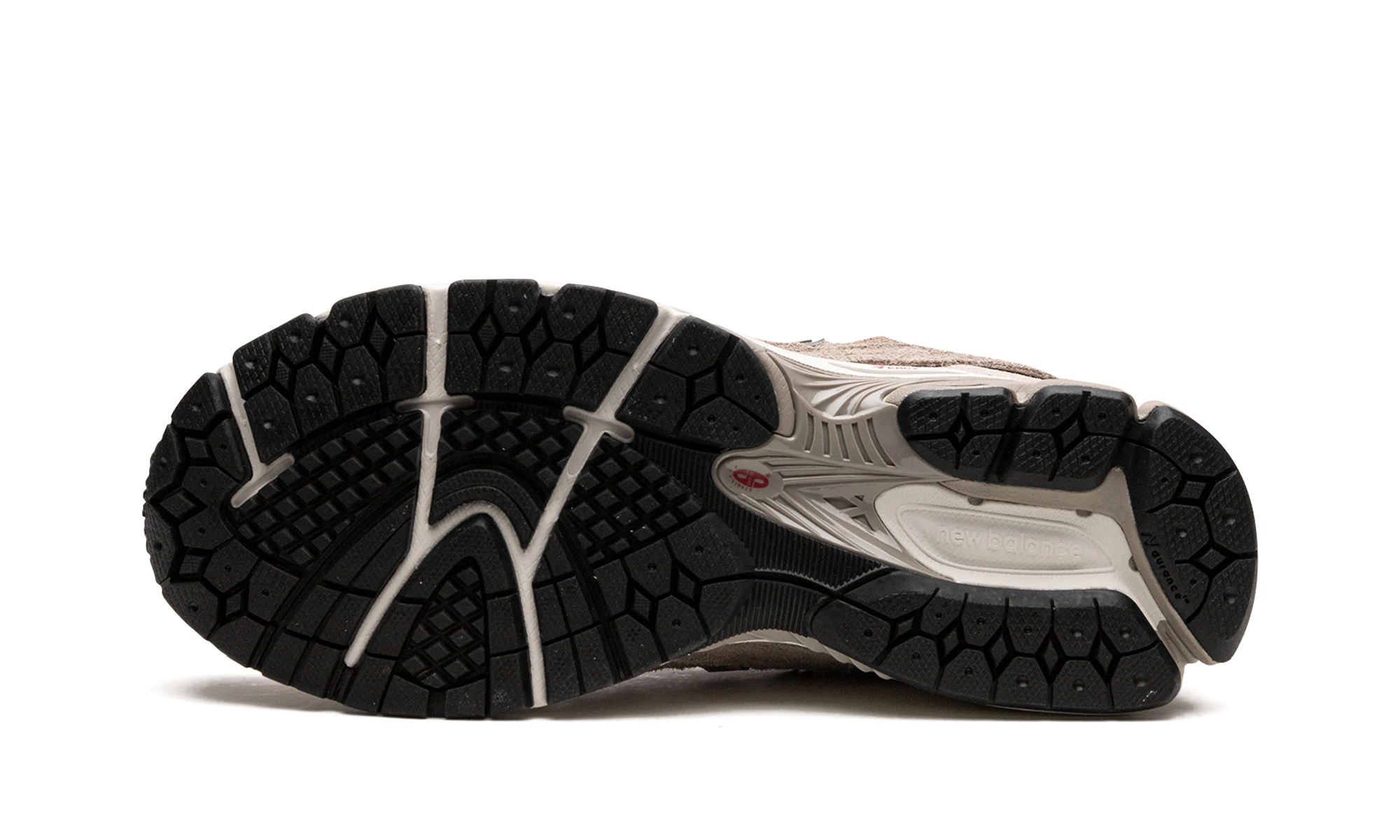 Outer rubber sole of the New Balance 2002R Protection Pack Driftwood (M2002RDL).