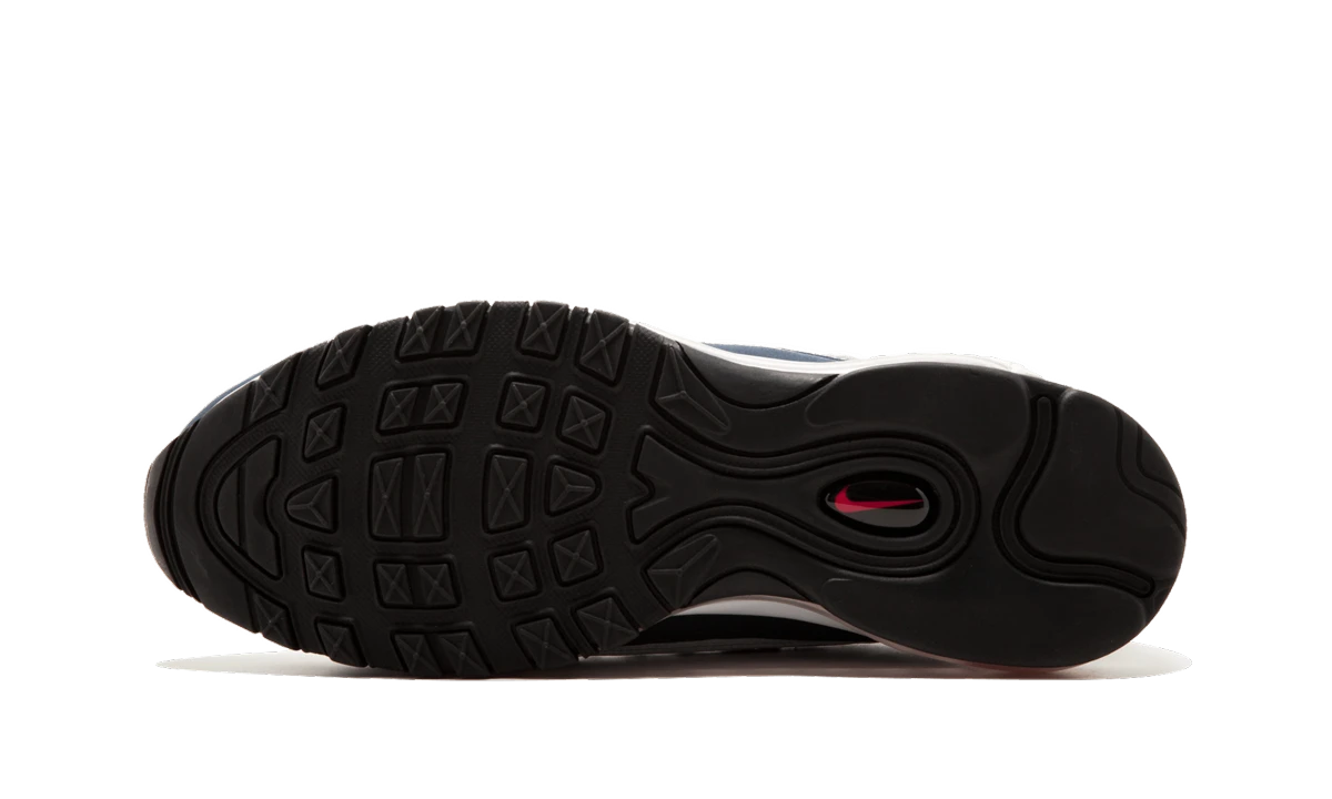 Outer rubber sole of the Nike Air Max 98 Gundam (640744-100).