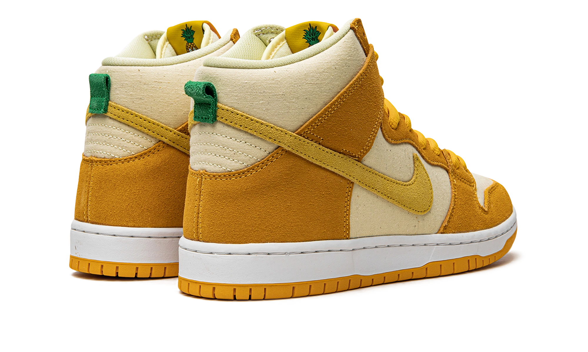 Pair of sneakers Nike SB Dunk High Pineapple (DM0808-700) brand new and authentic with original box.