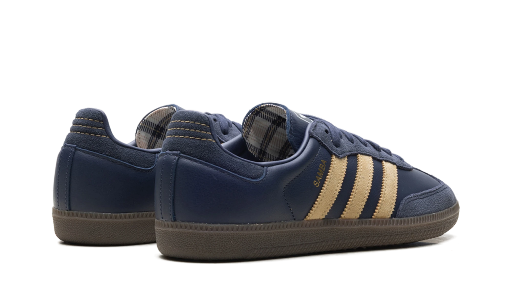 Adidas Samba OG Shadow Navy Golden Beige (JR0894) - front view
