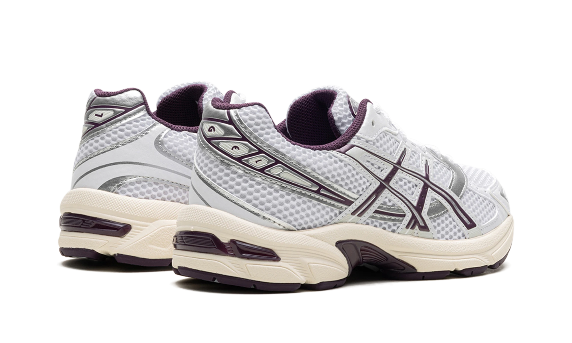 cipők ASICS Gel-1130 White Deep Plum (1202A518-101) pár – vadonatúj és hiteles eredeti dobozzal.