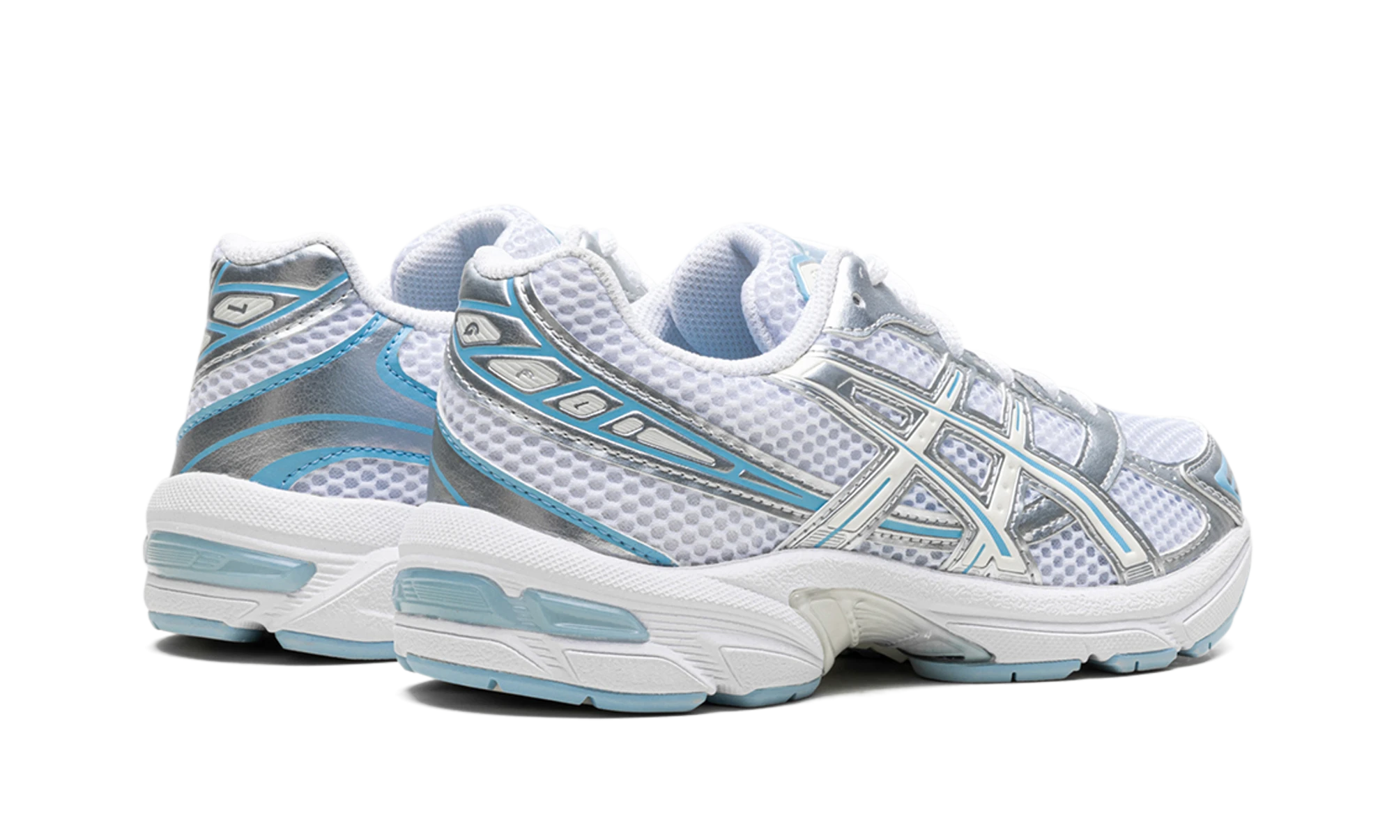 ASICS Gel-1130 White Ivory Light Blue (1202A504-100) - back view