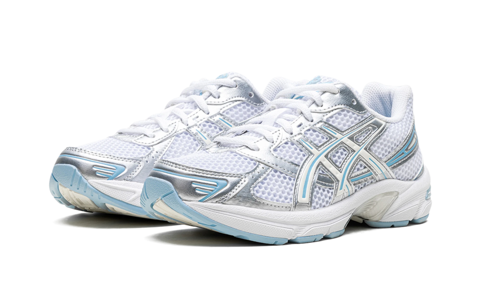 ASICS Gel-1130 White Ivory Light Blue (1202A504-100) - front view