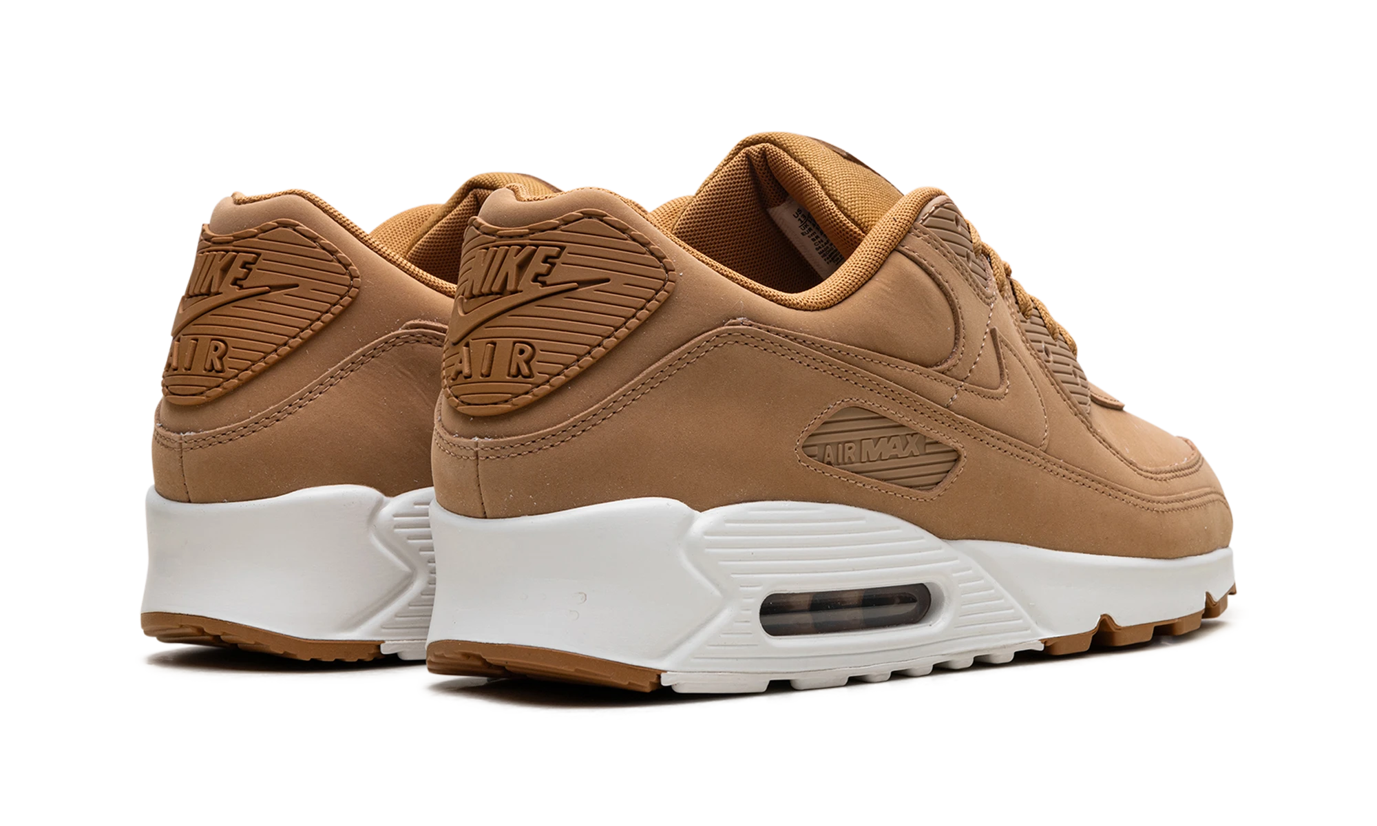 Pair of sneakers Nike Air Max 90 Premium Flax Sail (HJ3153-200) brand new and authentic with original box.
