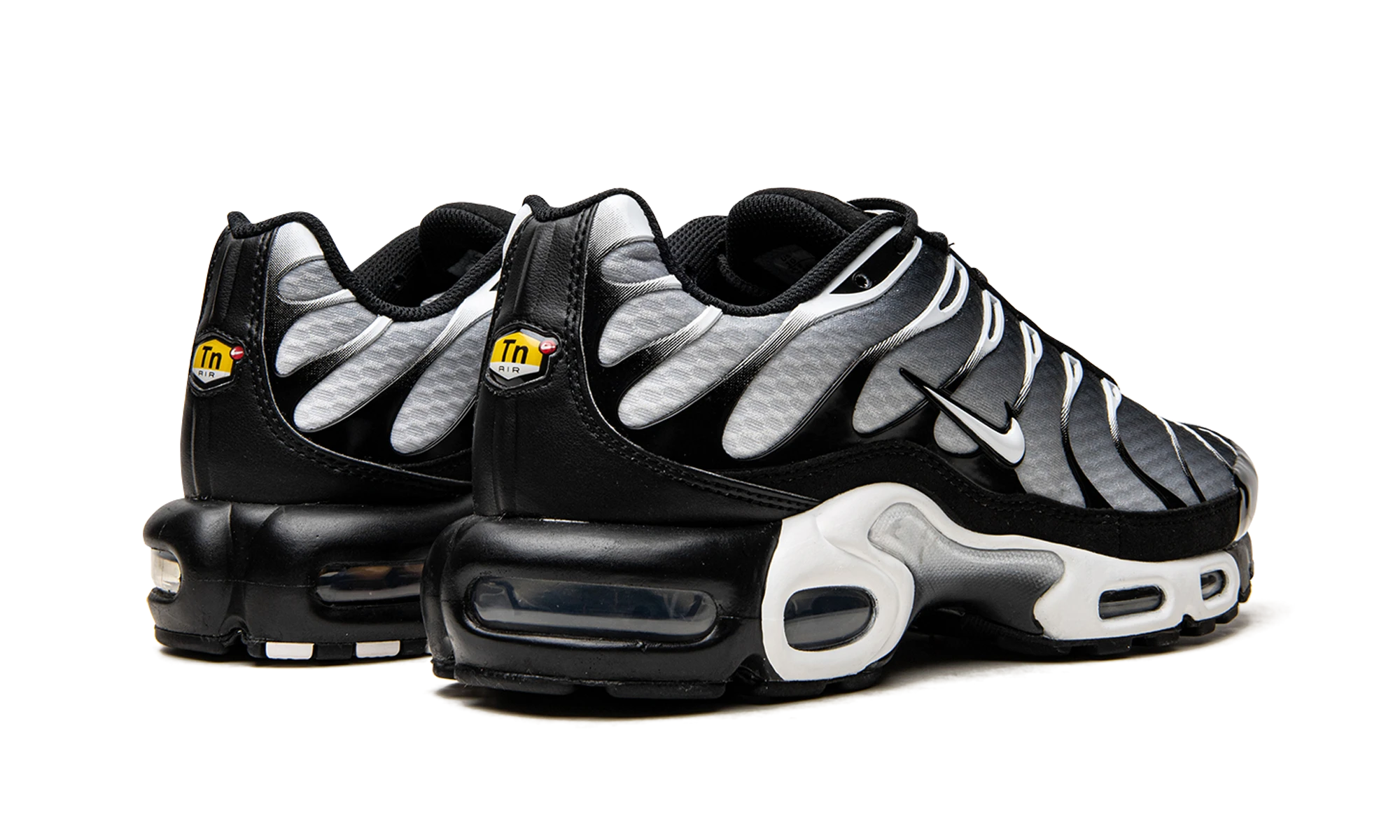 Pair of sneakers Nike Air Max Plus Black Silver White (DM0032-003) brand new and authentic with original box.