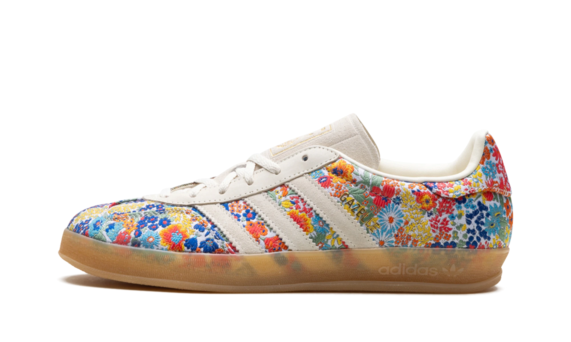 Adidas Gazelle Indoor Liberty London Floral Embroidery (JP5309) - side view