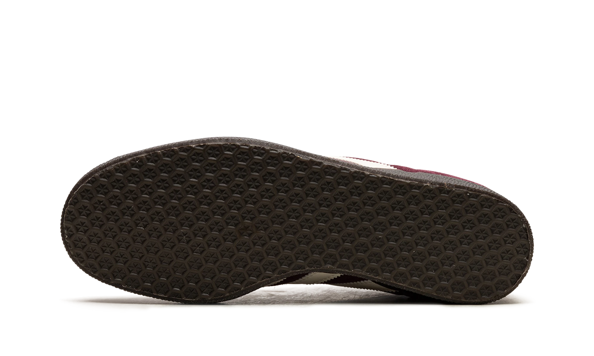 Suela exterior de goma de la Adidas Gazelle Maroon (IG4990).
