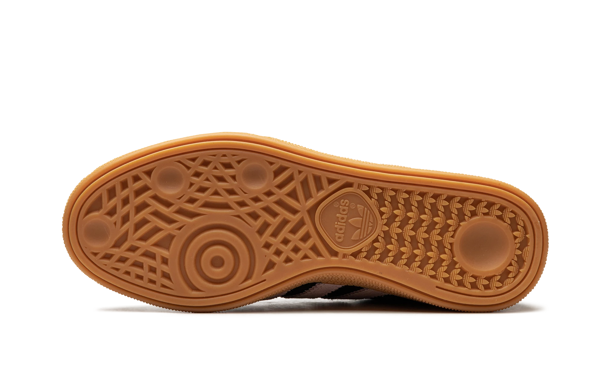 Outer rubber sole of the Adidas Handball Spezial Core Black Clear Pink Gum (IE5897).