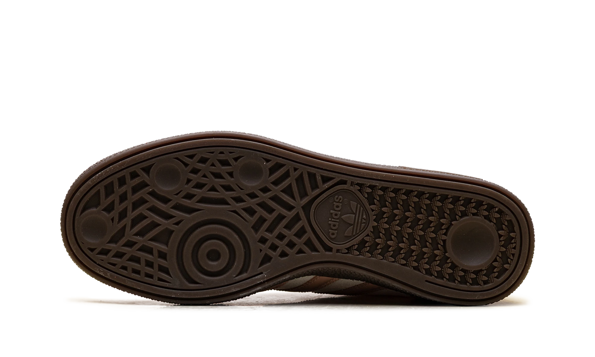 Outer rubber sole of the Adidas Handball Spezial Cream White Coral Velvet (JI2649).