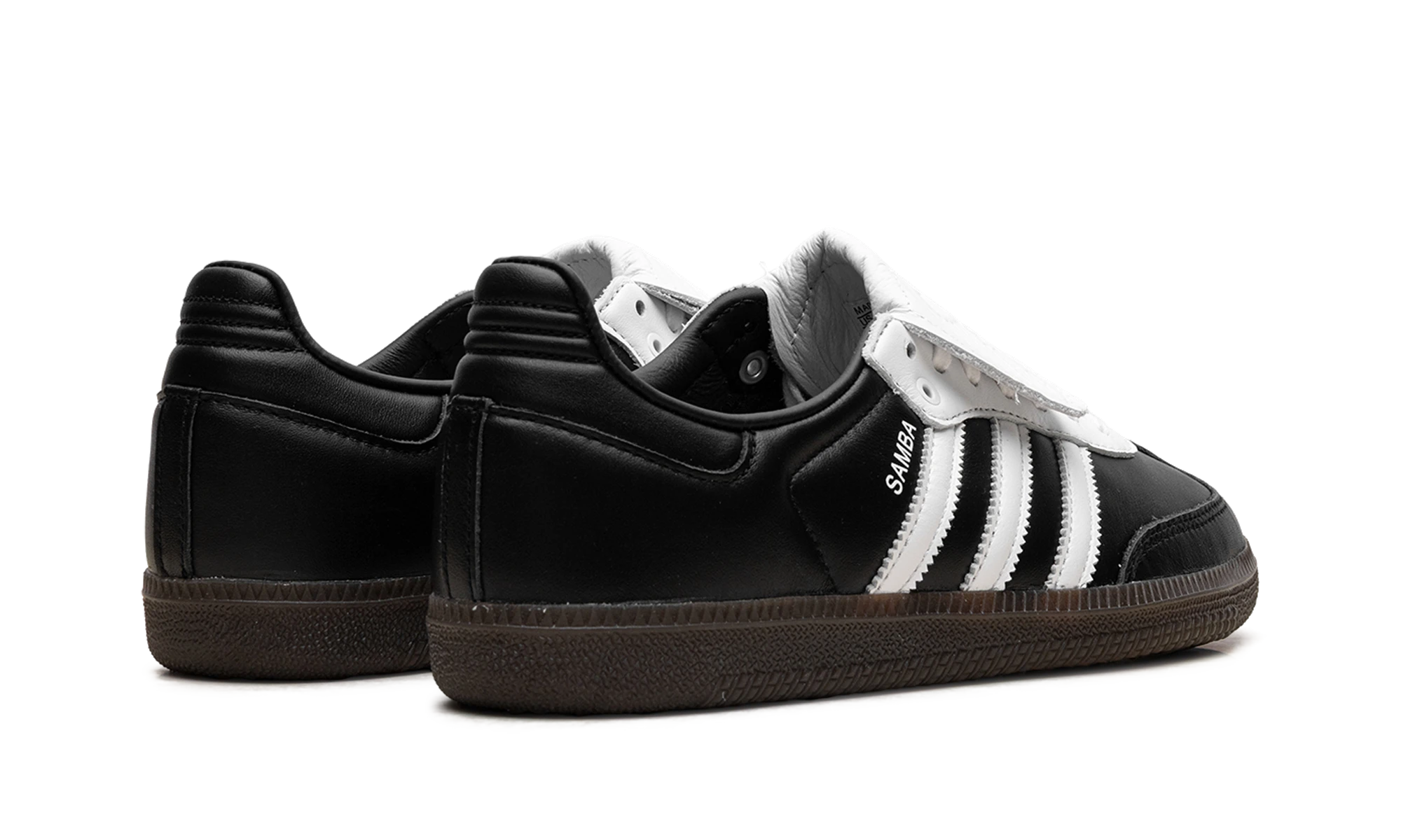 Pereche de sneakersi Adidas Samba LT Core Black Cloud White (JI3200) – noi și autentice cu cutie originală.
