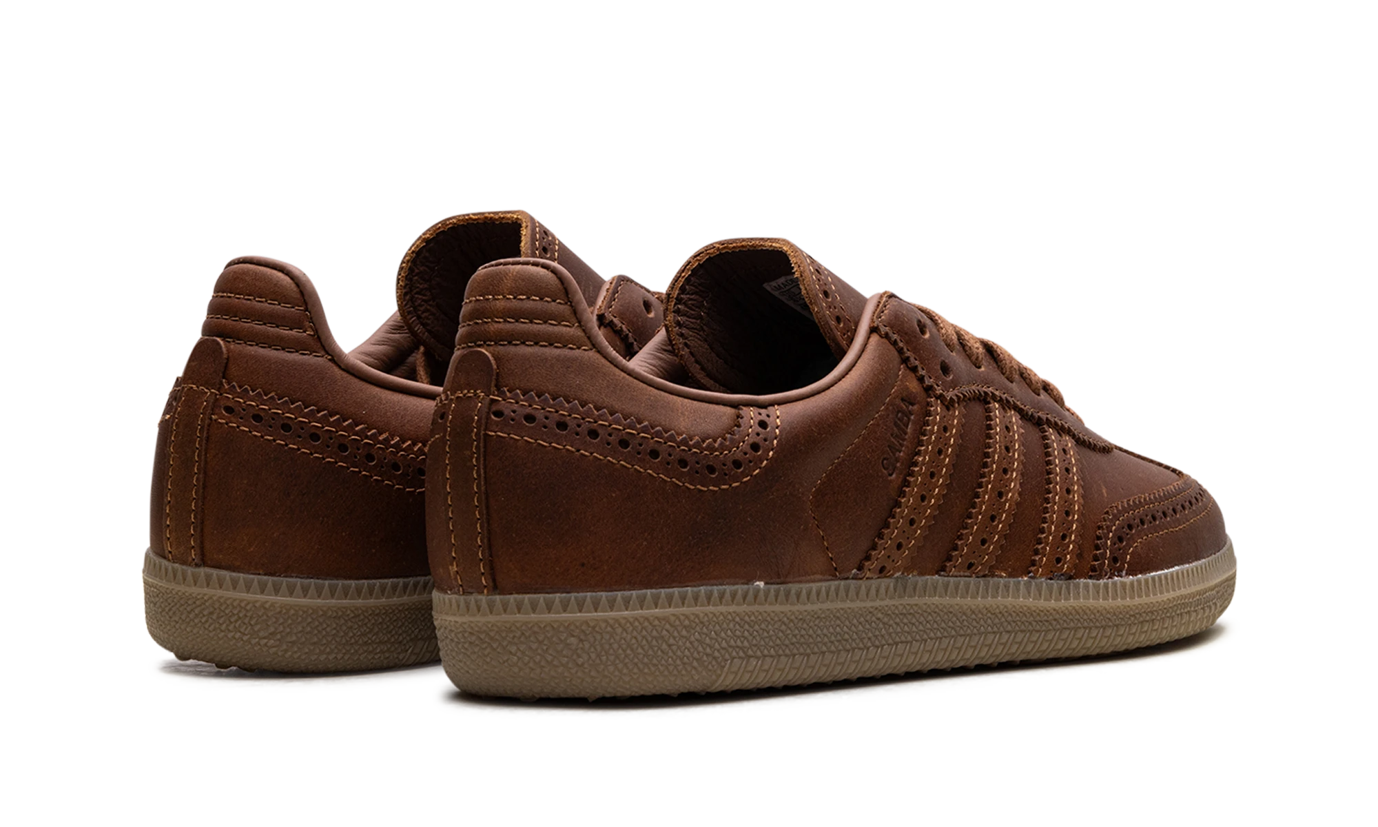 Adidas Samba OG Brogue Pack Dust Rust (JI3232) - back view