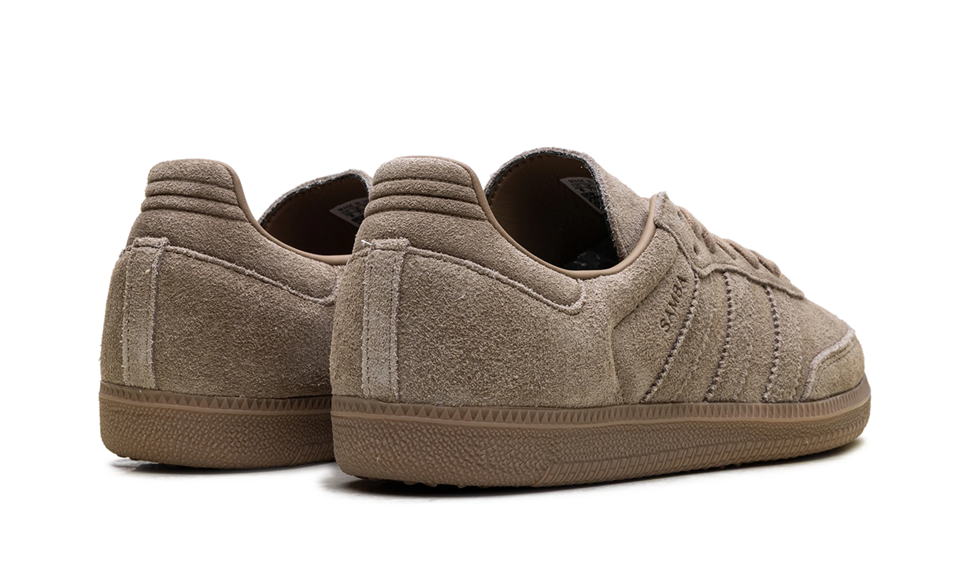 Pair of sneakers Adidas Samba OG Cardboard Sand Strata (JR0889) brand new and authentic with original box.