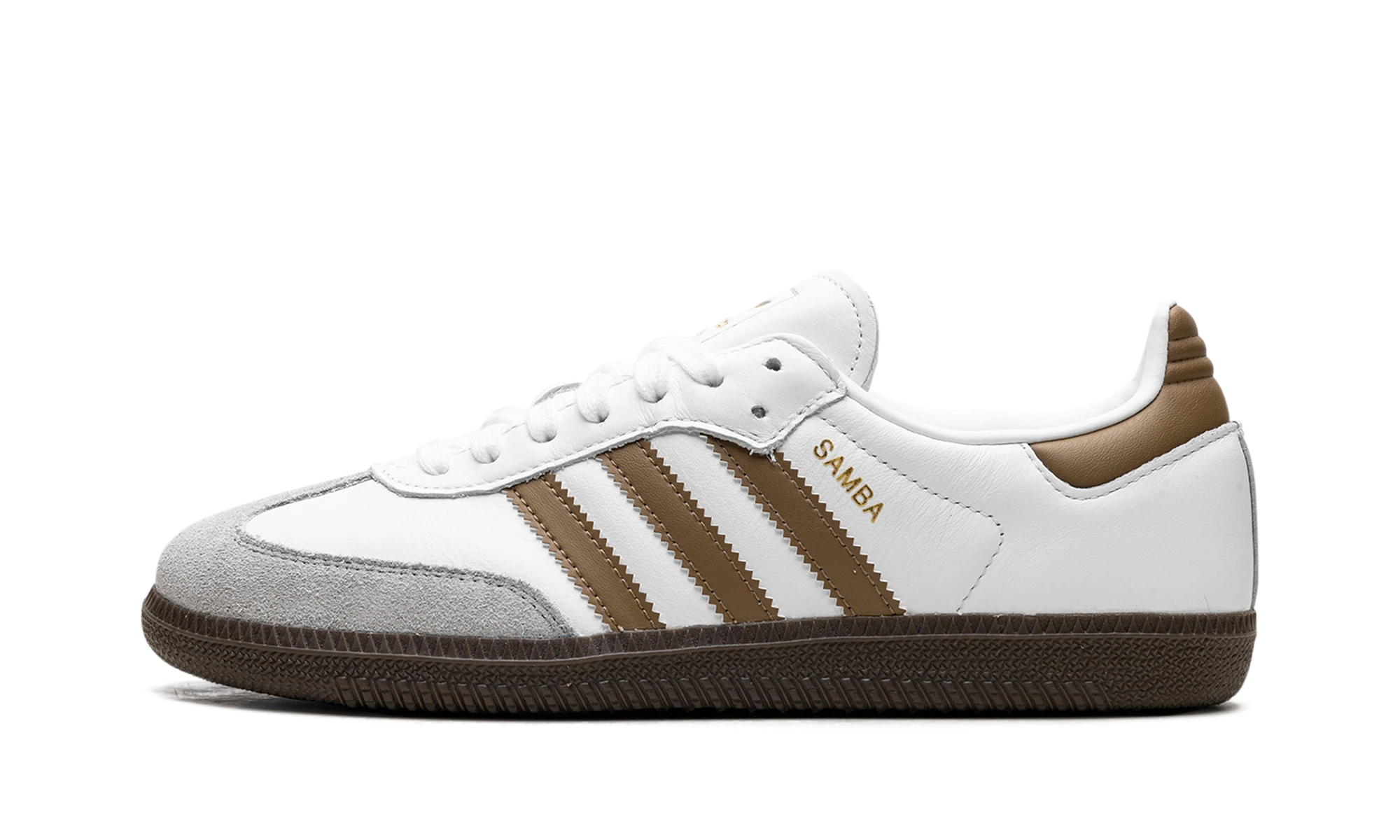 Adidas Samba OG Cloud White Brown Desert (JH8796) - side view
