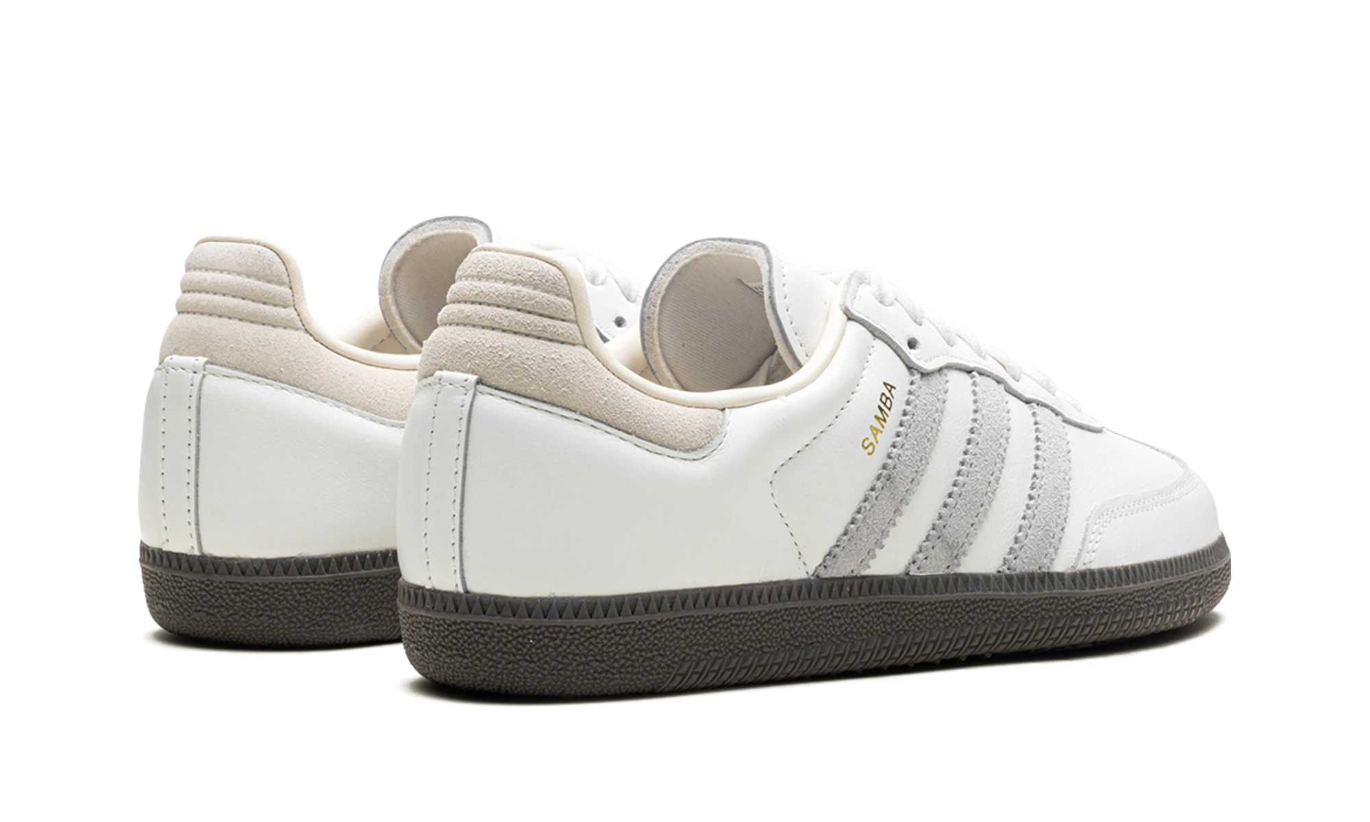 Pair of sneakers Adidas Samba OG Core White Grey (IH4880) brand new and authentic with original box.