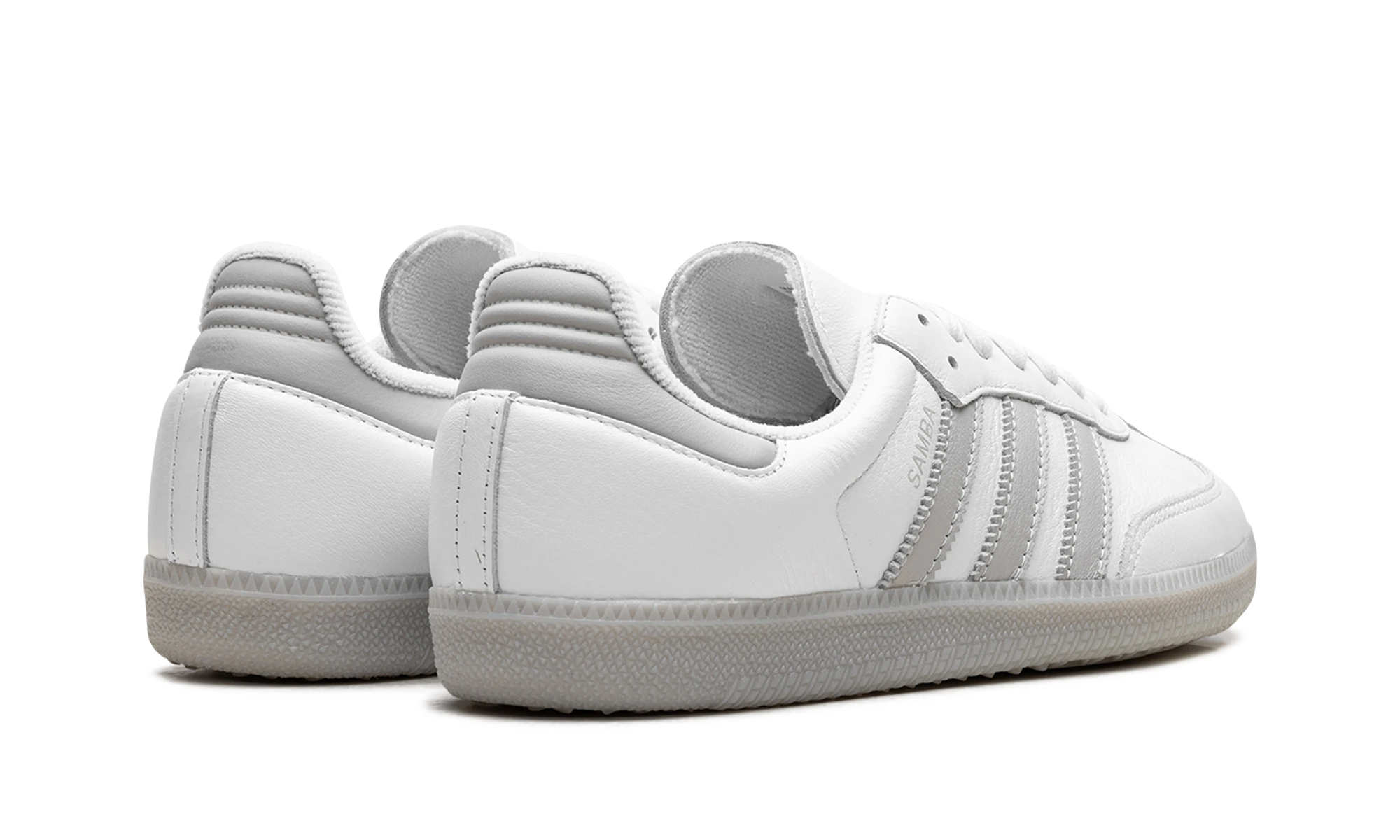 Pair of sneakers Adidas Samba OG Footwear White Grey (JI3206) brand new and authentic with original box.