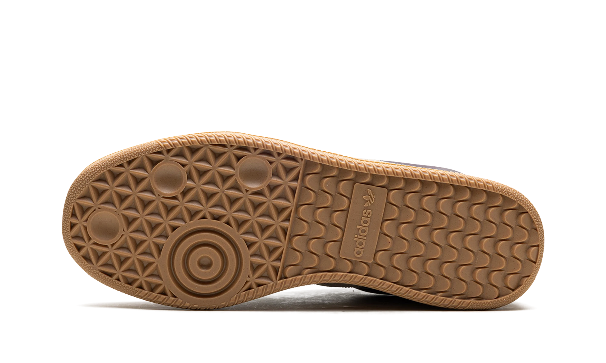 Outer rubber sole of the Adidas Samba XLG Maroon (JQ2388).