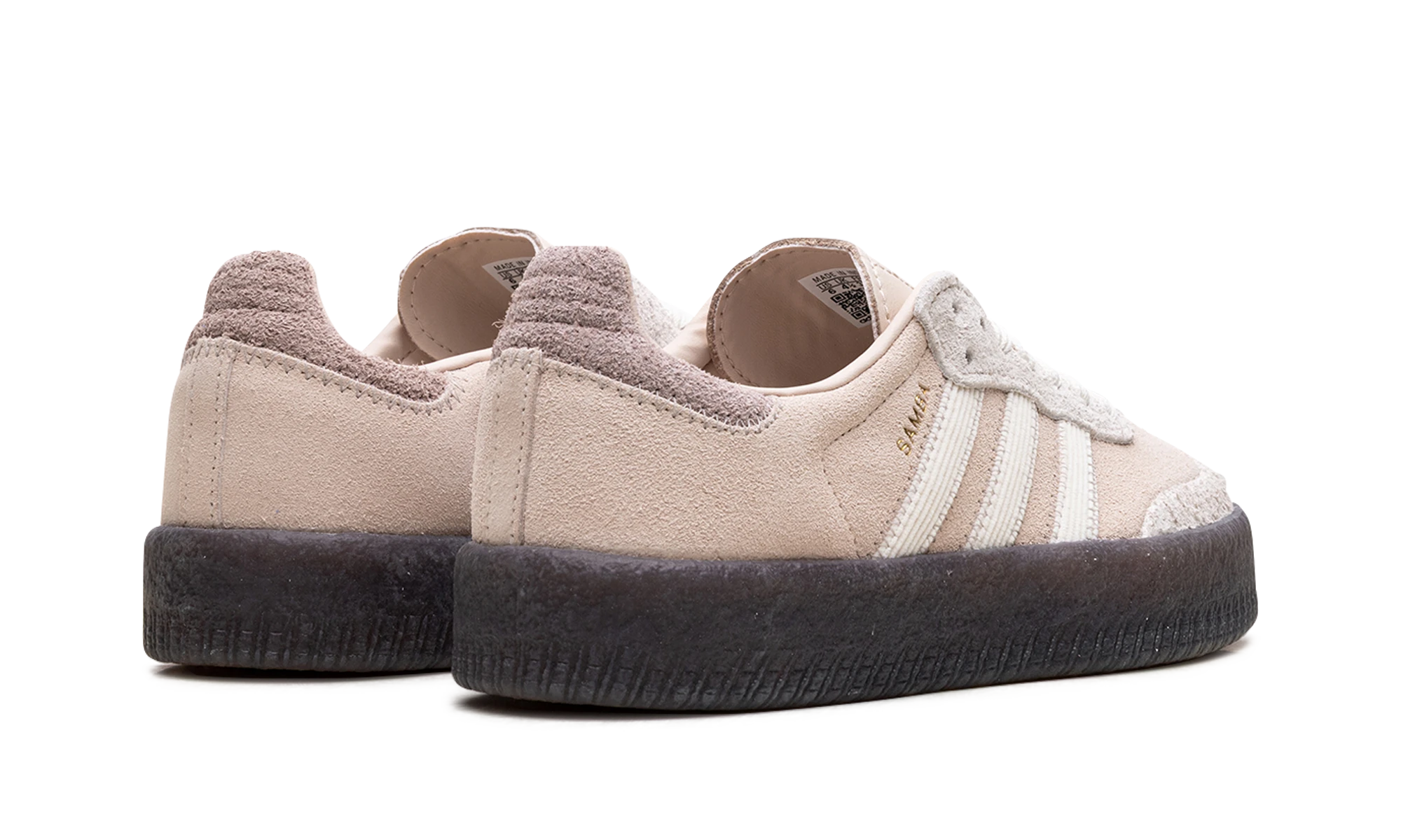 Coppia di scarpe Adidas Sambae Linen (ji3882) nuove e autentiche con scatola originale.