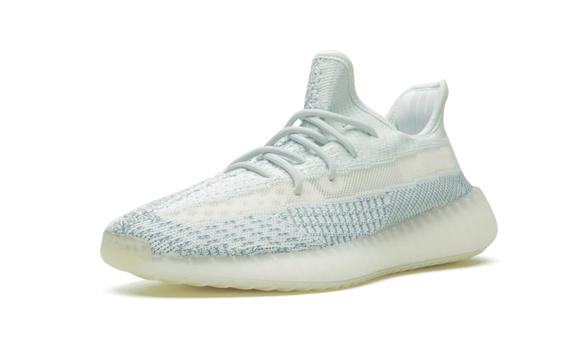 Suela exterior de goma de la Adidas Yeezy Boost 350 V2 Cloud White (Reflective) (FW5317).