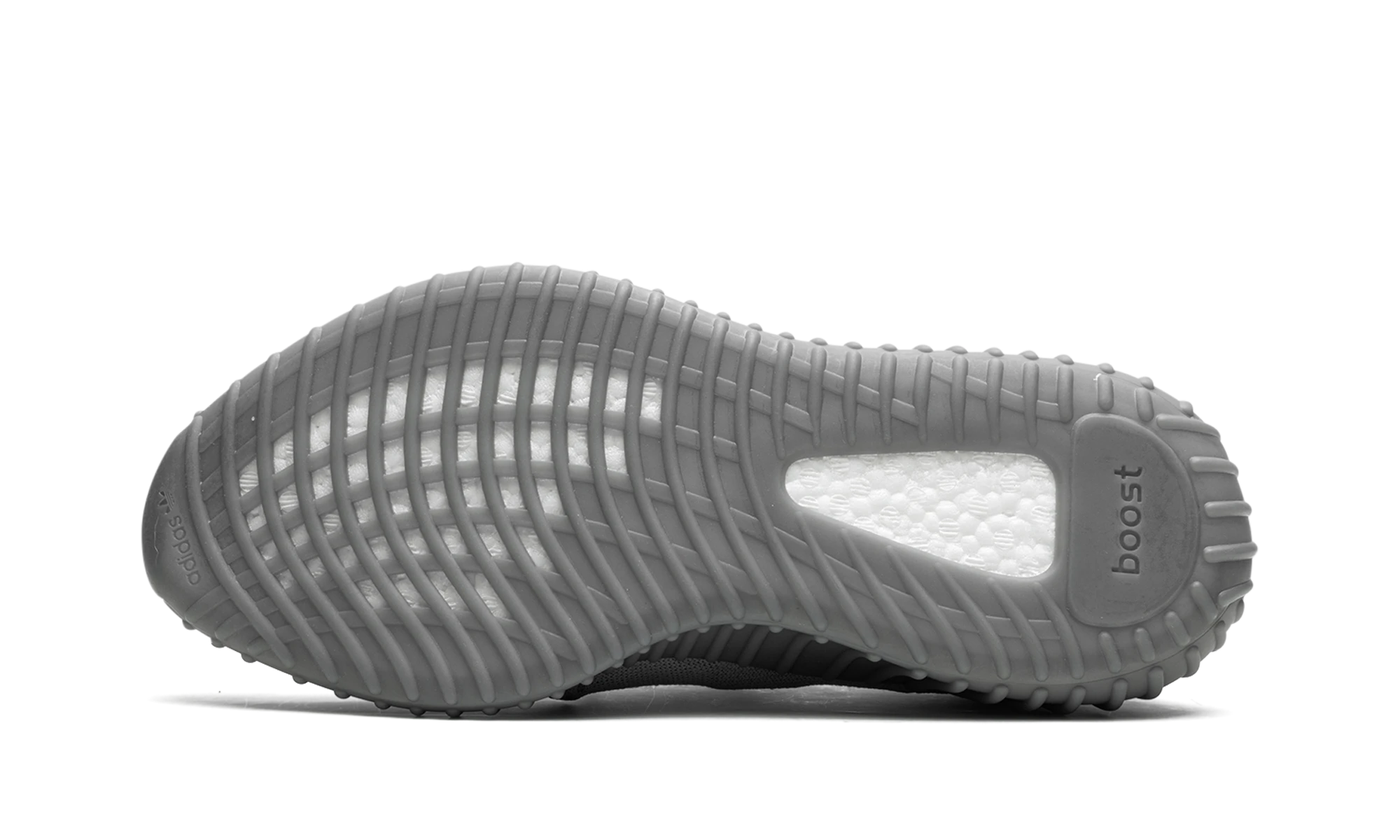Outer rubber sole of the Adidas Yeezy Boost 350 V2 Steel Grey (IF3219).