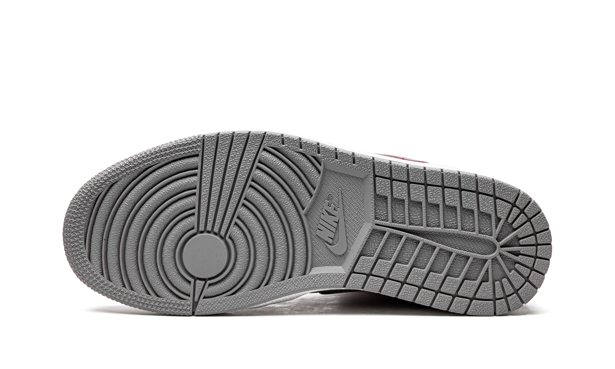 Semelle extérieure en caoutchouc de la Air Jordan Jordan 1 Mid Cherrywood Red.