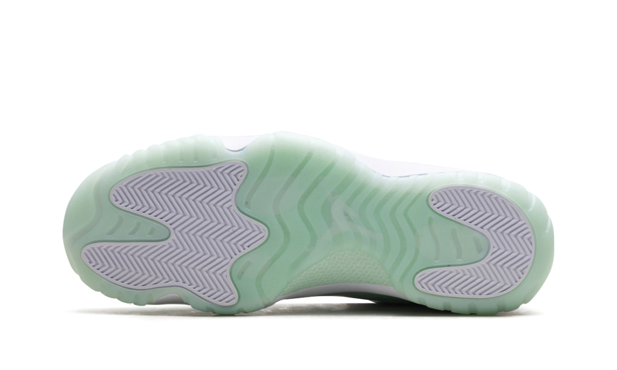 Ydre gummisål på Air Jordan Jordan 11 Retro Low Igloo (AH7860-103).