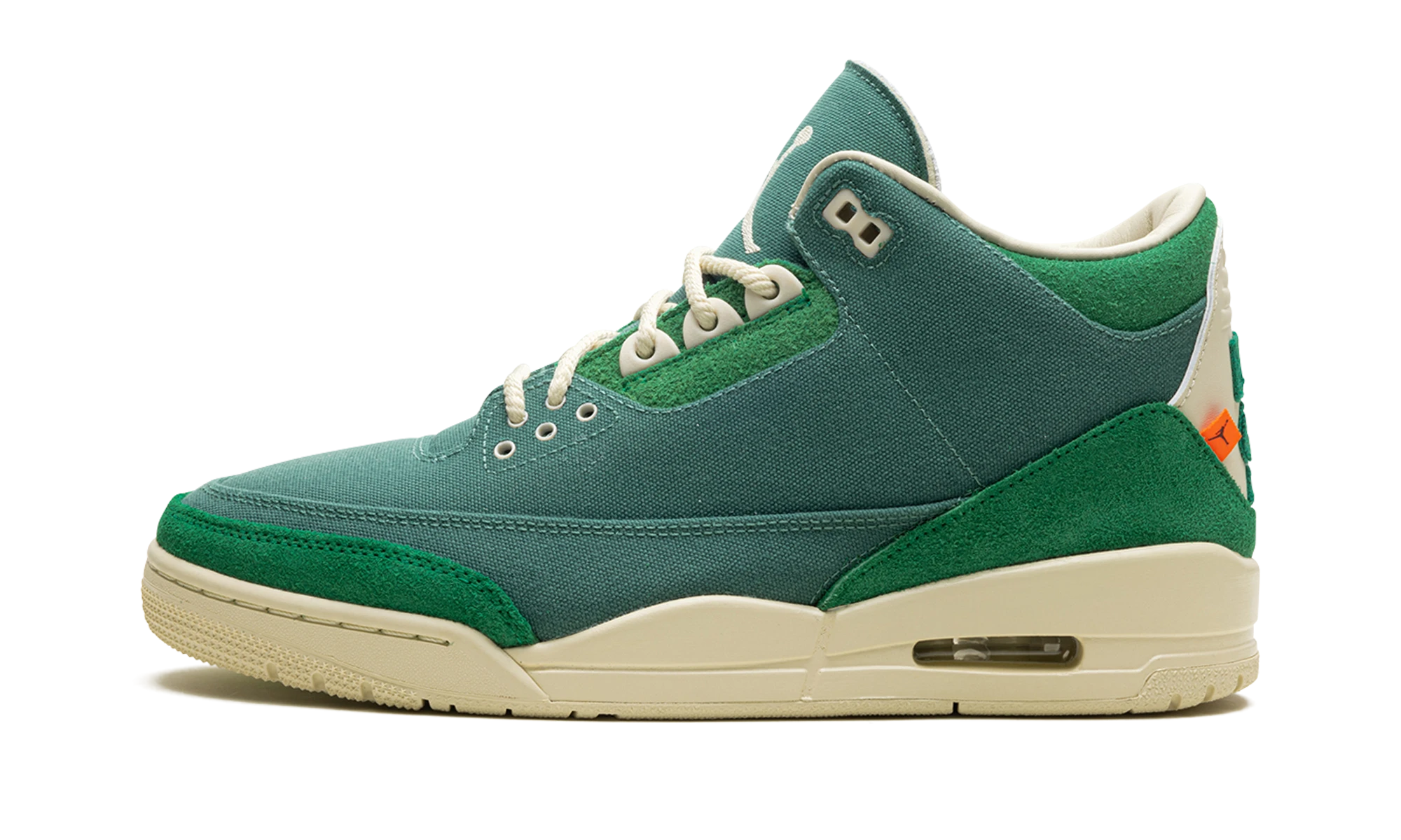 Sneaker Air Jordan Jordan 3 Retro SP Nina Chanel Abney Bicoastal (FZ7974-300) in leather black — outer profile view.