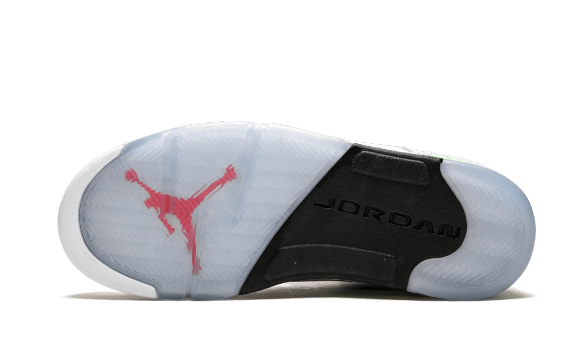 Air Jordan 5 Retro Poison Green (136027-115) - sole