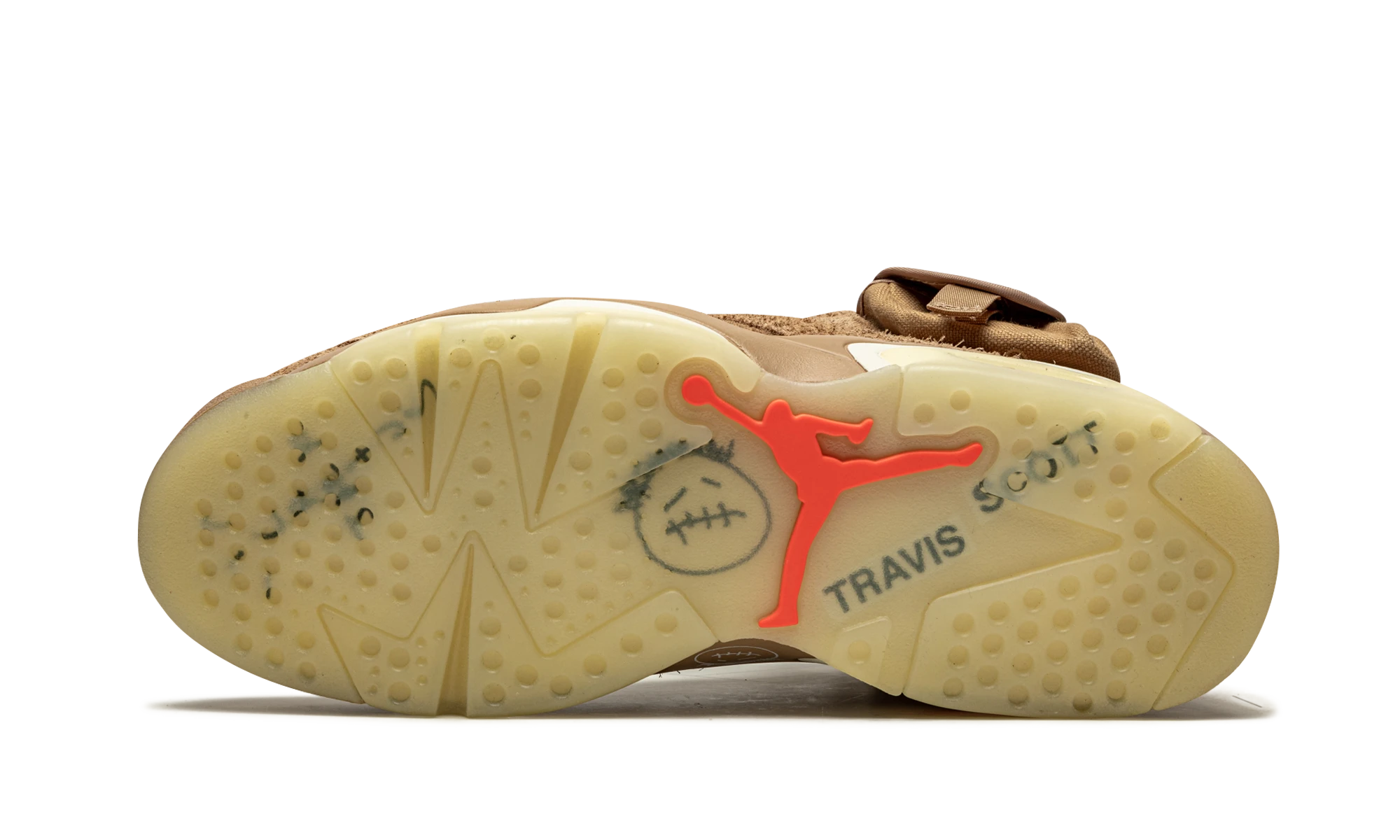 Air Jordan 6 Retro Travis Scott British Khaki (DH0690-200) - sole