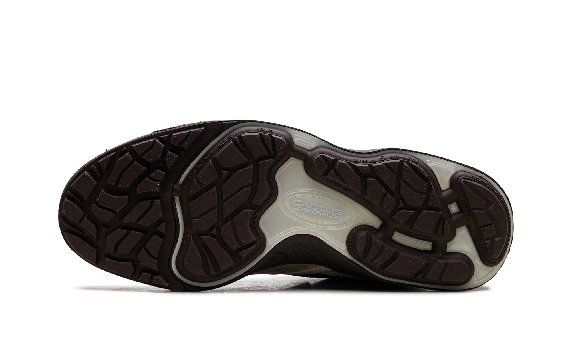 A Air Jordan Nike Zoom Field Jaxx Travis Scott Leche Blue (HQ3072-400) külső gumitalpa.