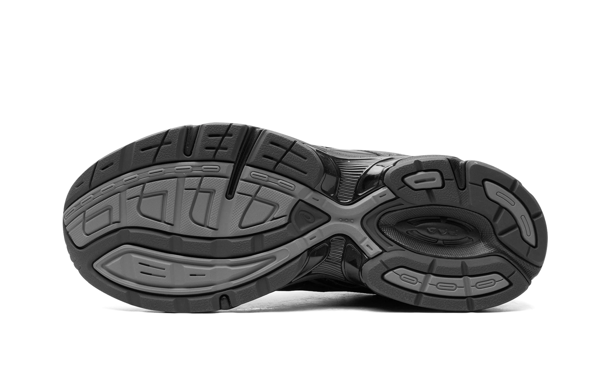 Outer rubber sole of the ASICS GEL-1130 NS Black (1203A413-001).
