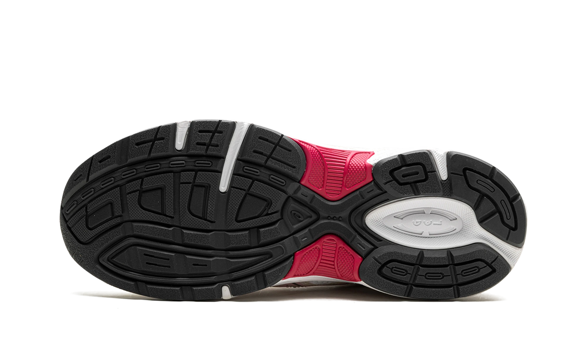 Outer rubber sole of the ASICS Gel-1130 Pink Salt (1204A163-103).