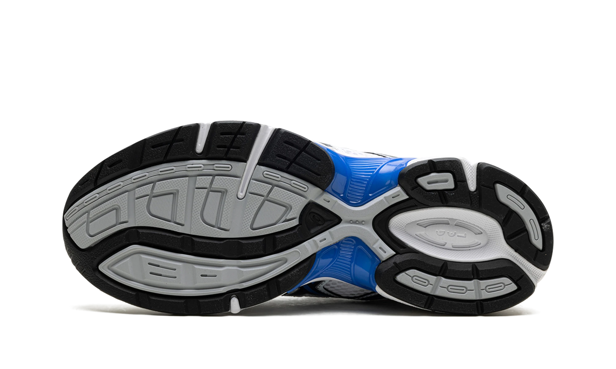 Outer rubber sole of the ASICS Gel-1130 Tuna Blue (1201A256-119).