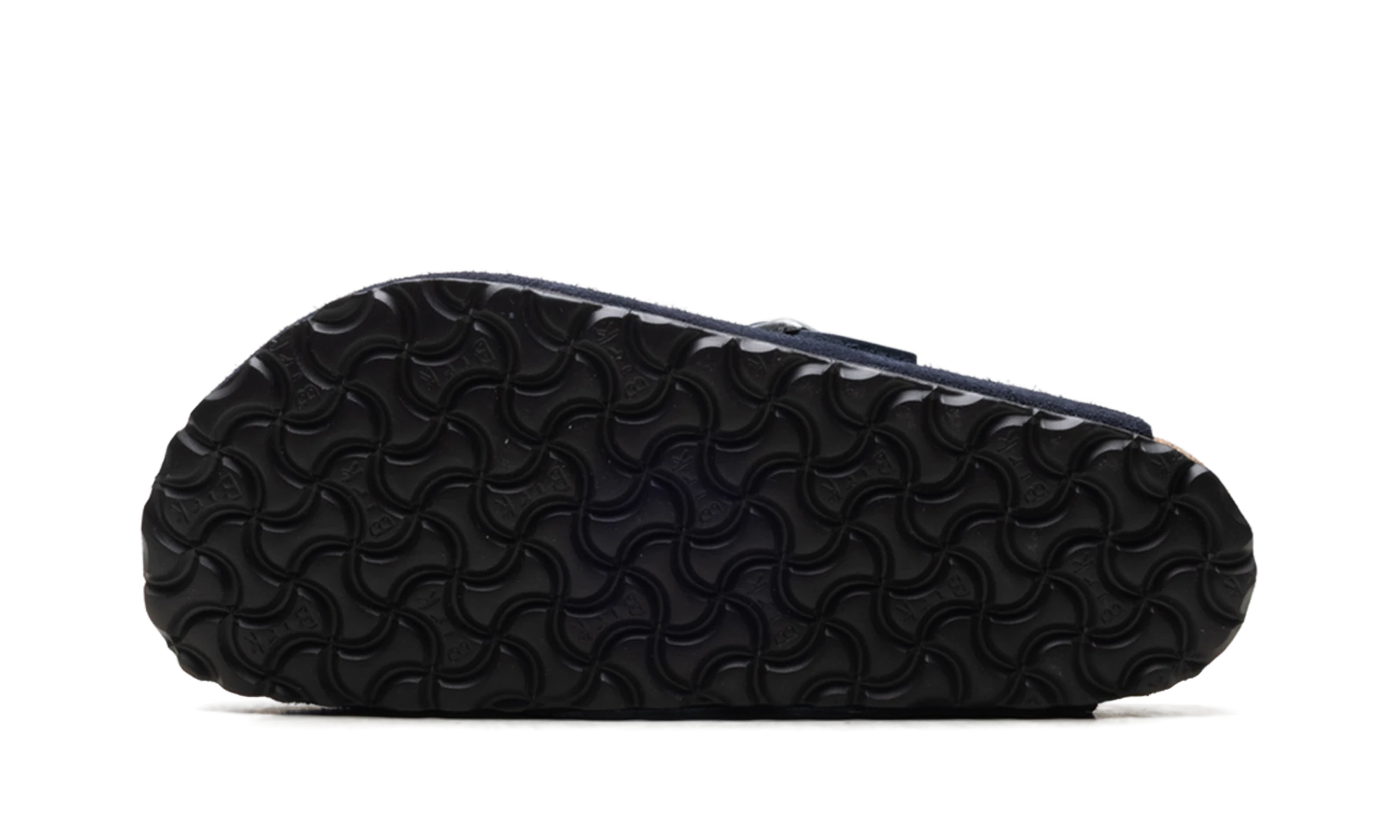 Outer rubber sole of the Birkenstock Boston Mixed Leather Midnight (1028210/1028174).