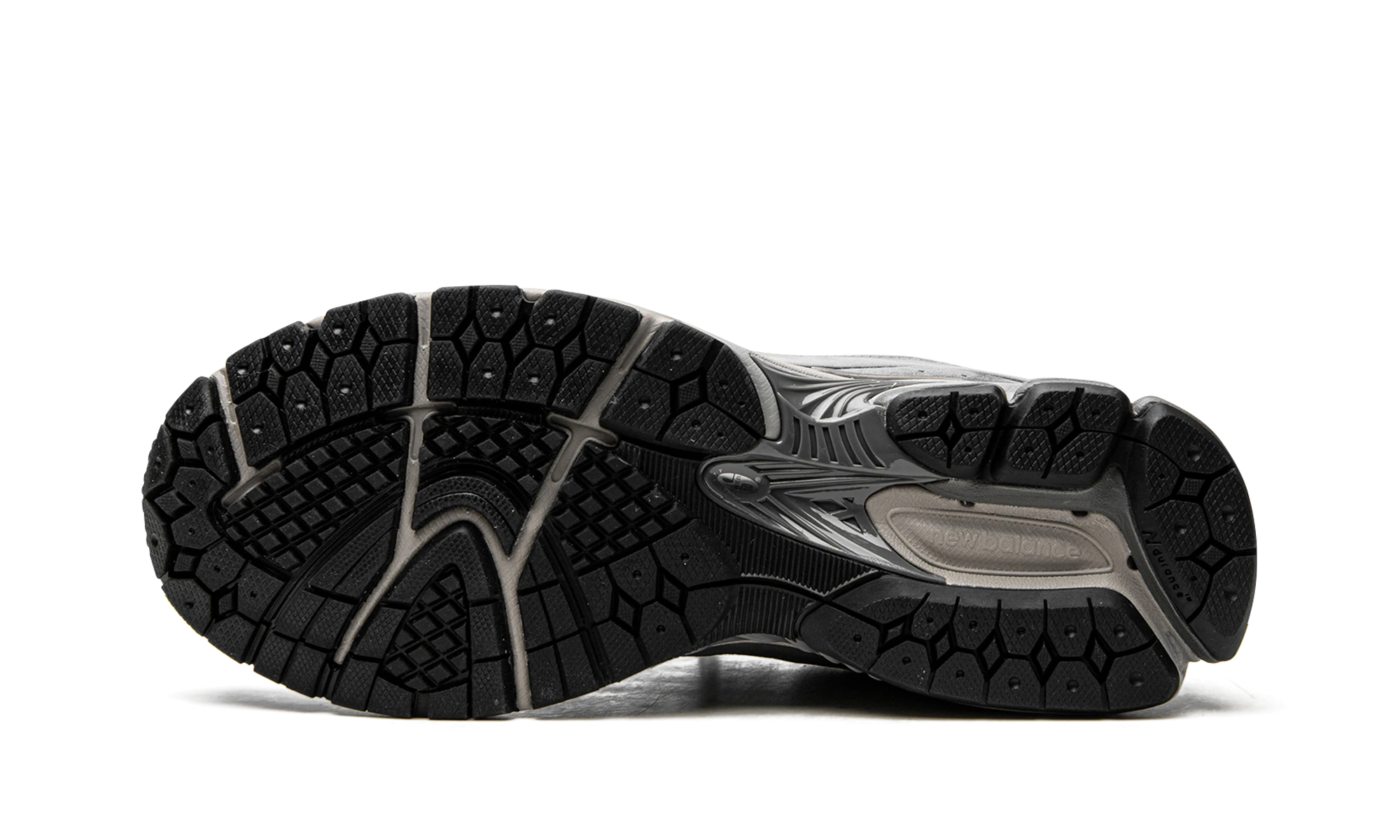 Suela exterior de goma de la New Balance 2002R Grey Pocket (M2002RVC).