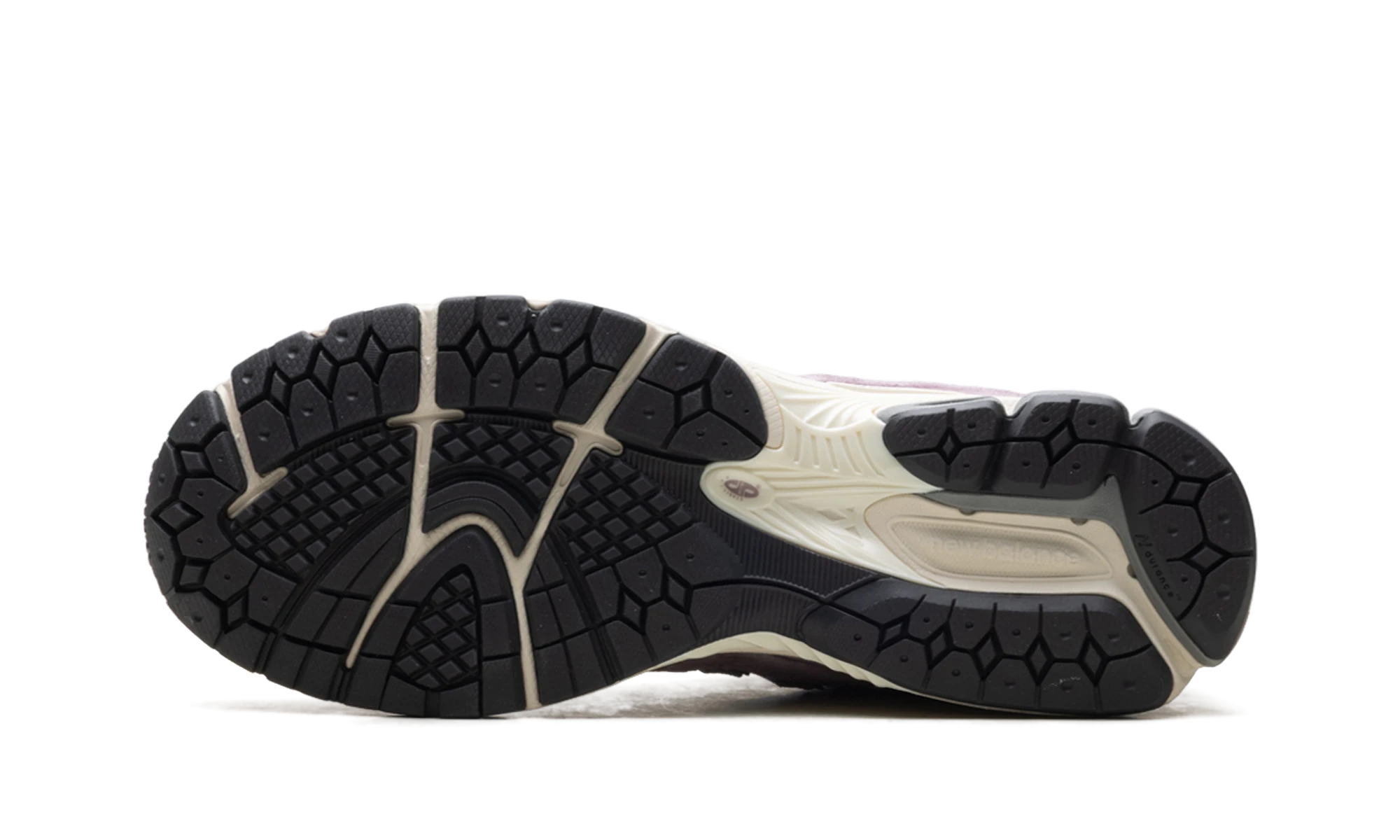 Outer rubber sole of the New Balance 2002R Ice Wine White (U2002RRB).