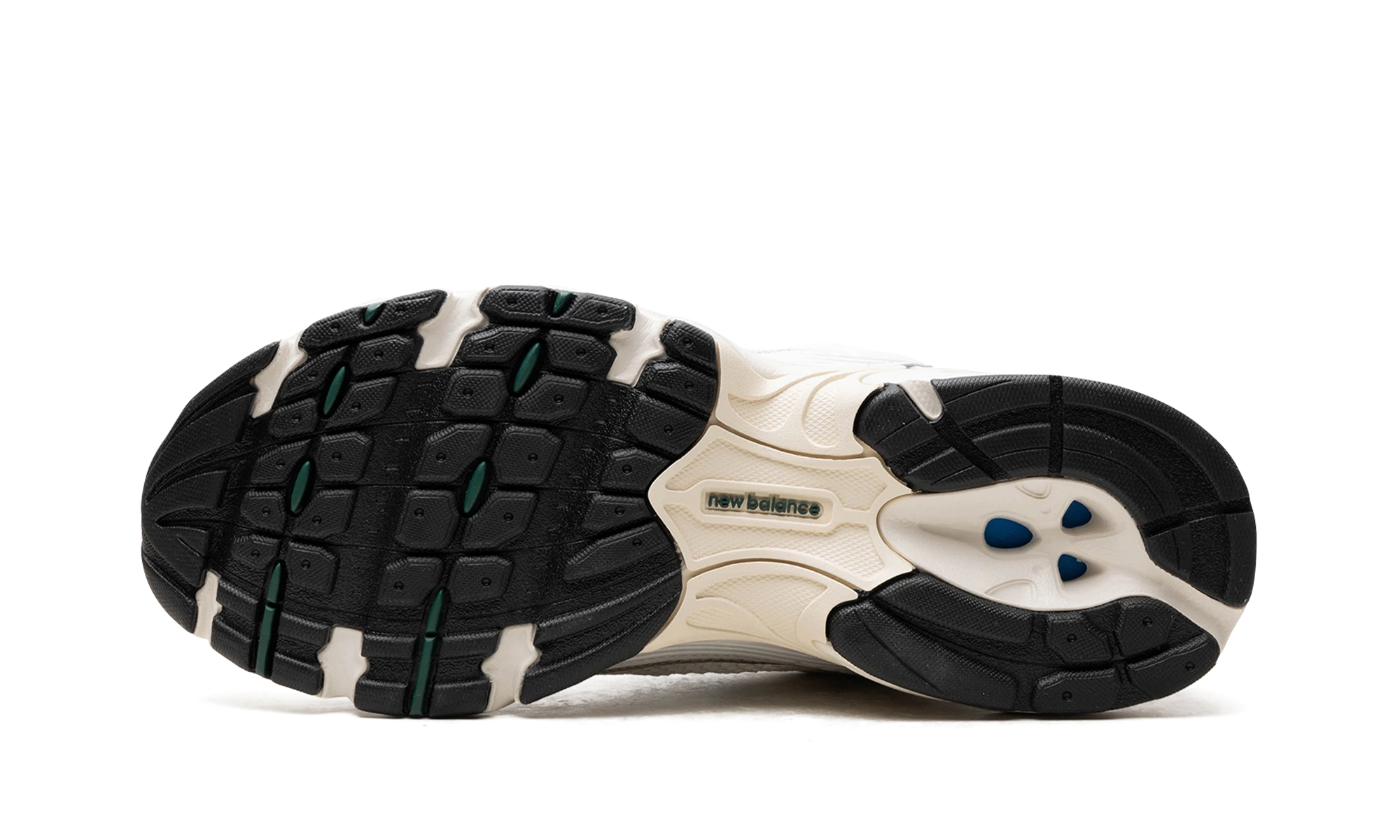Outer rubber sole of the New Balance 530 Sea Salt Marsh Green (MR530SX).