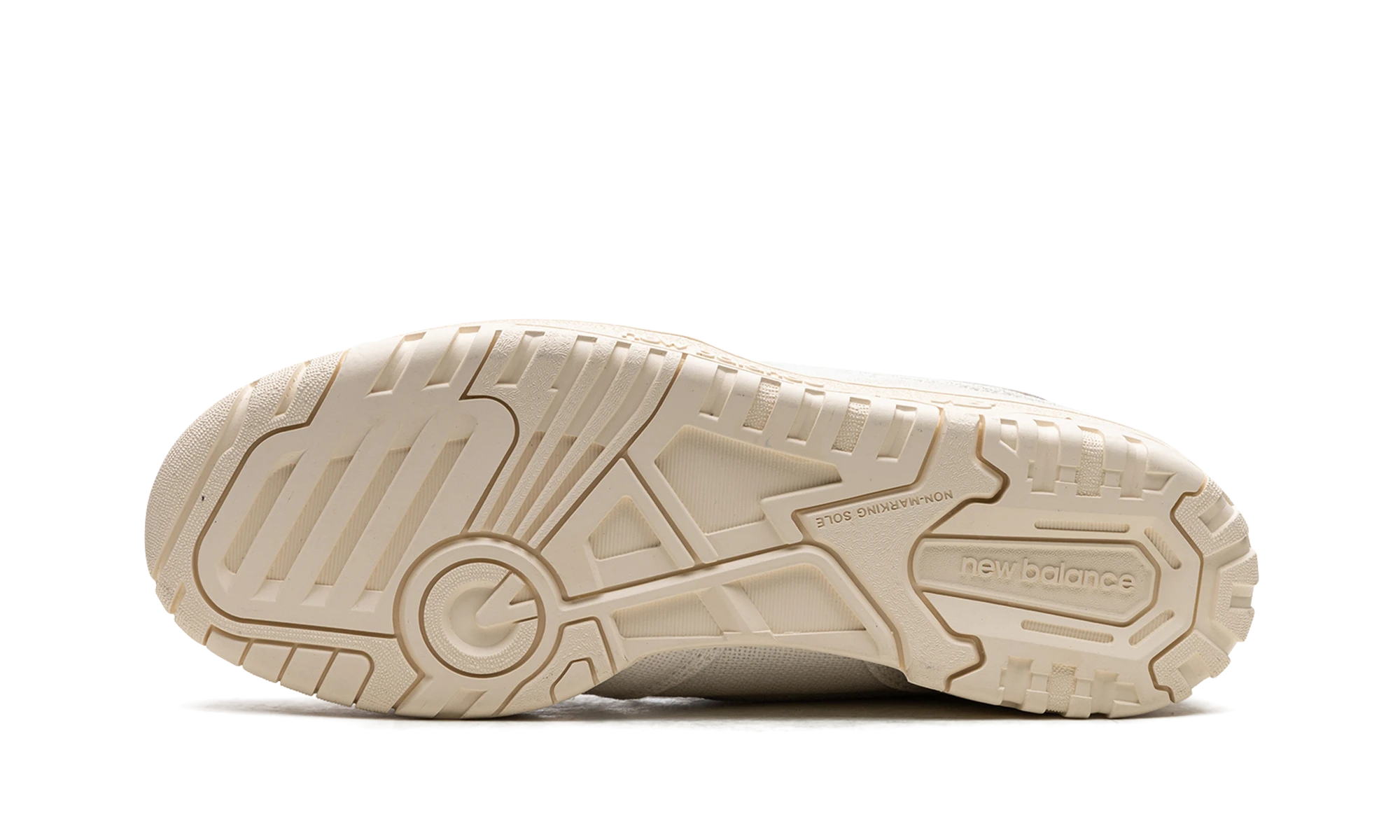 Outer rubber sole of the New Balance 550 Rattan Sea Salt (BB550MDA).