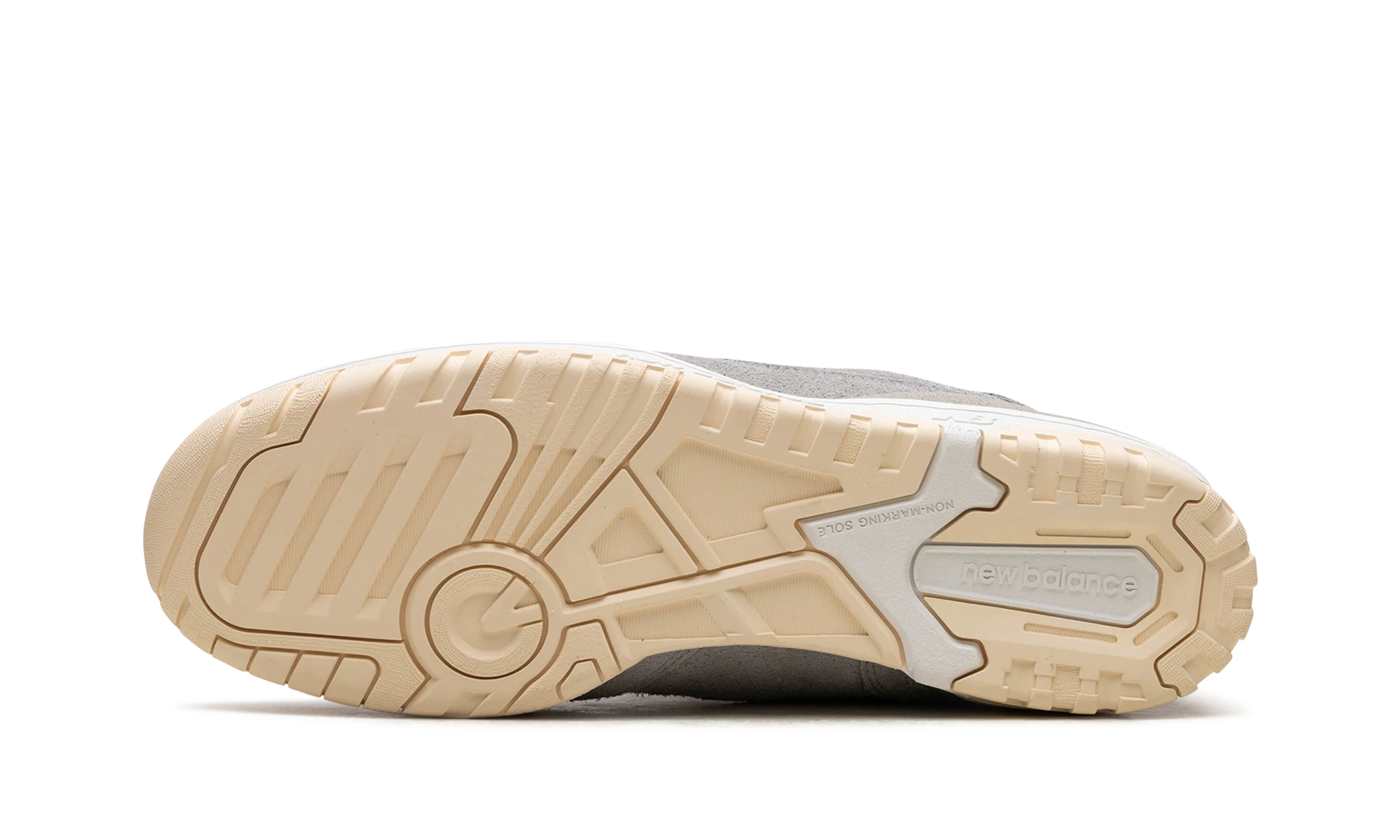 Outer rubber sole of the New Balance 550 Suede Slate Grey (BB550PHD).