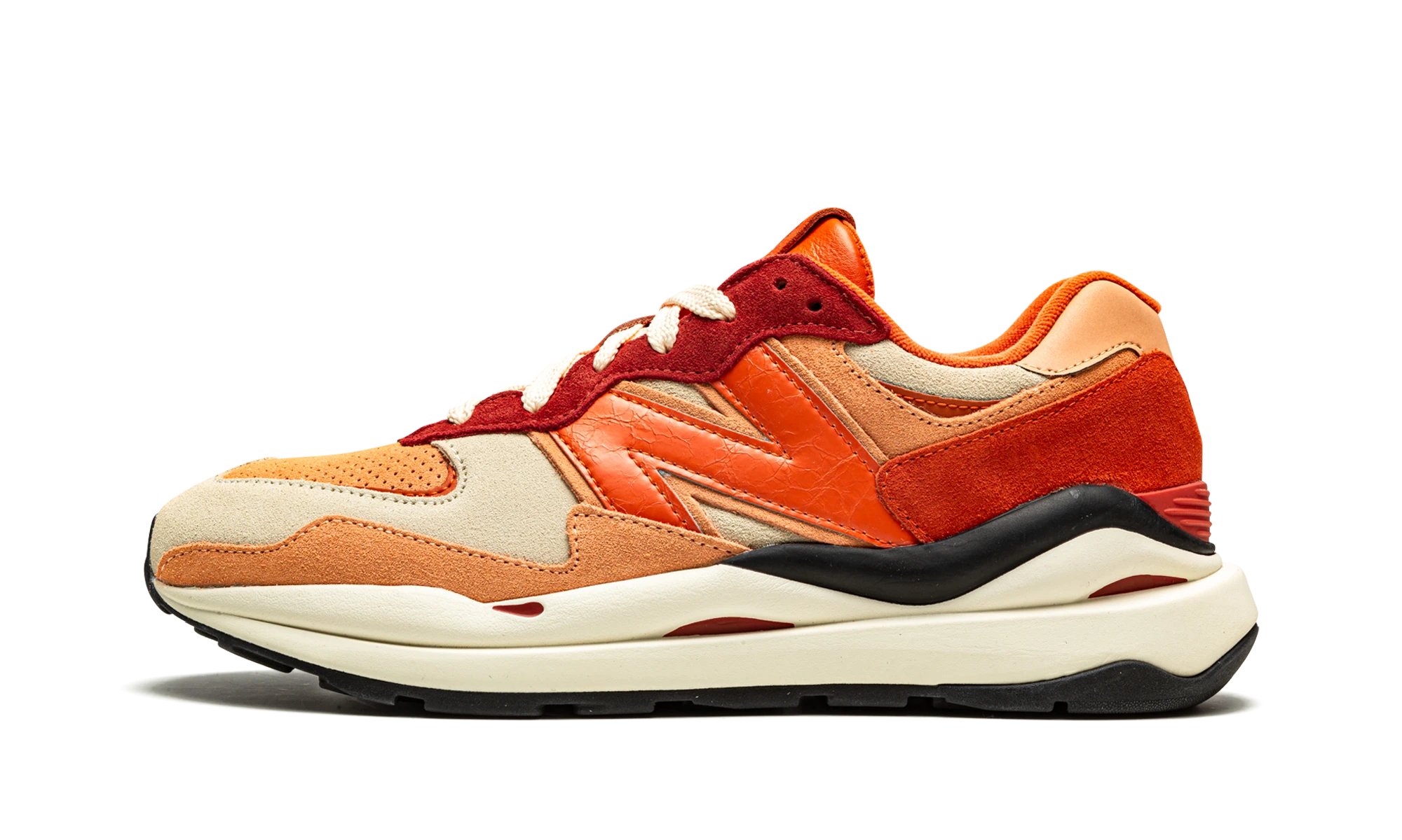 Sneaker New Balance 57/40 Concepts Headin' Home (Special Box) ((Special Box) M5740HH1) in leather orange — outer profile view.