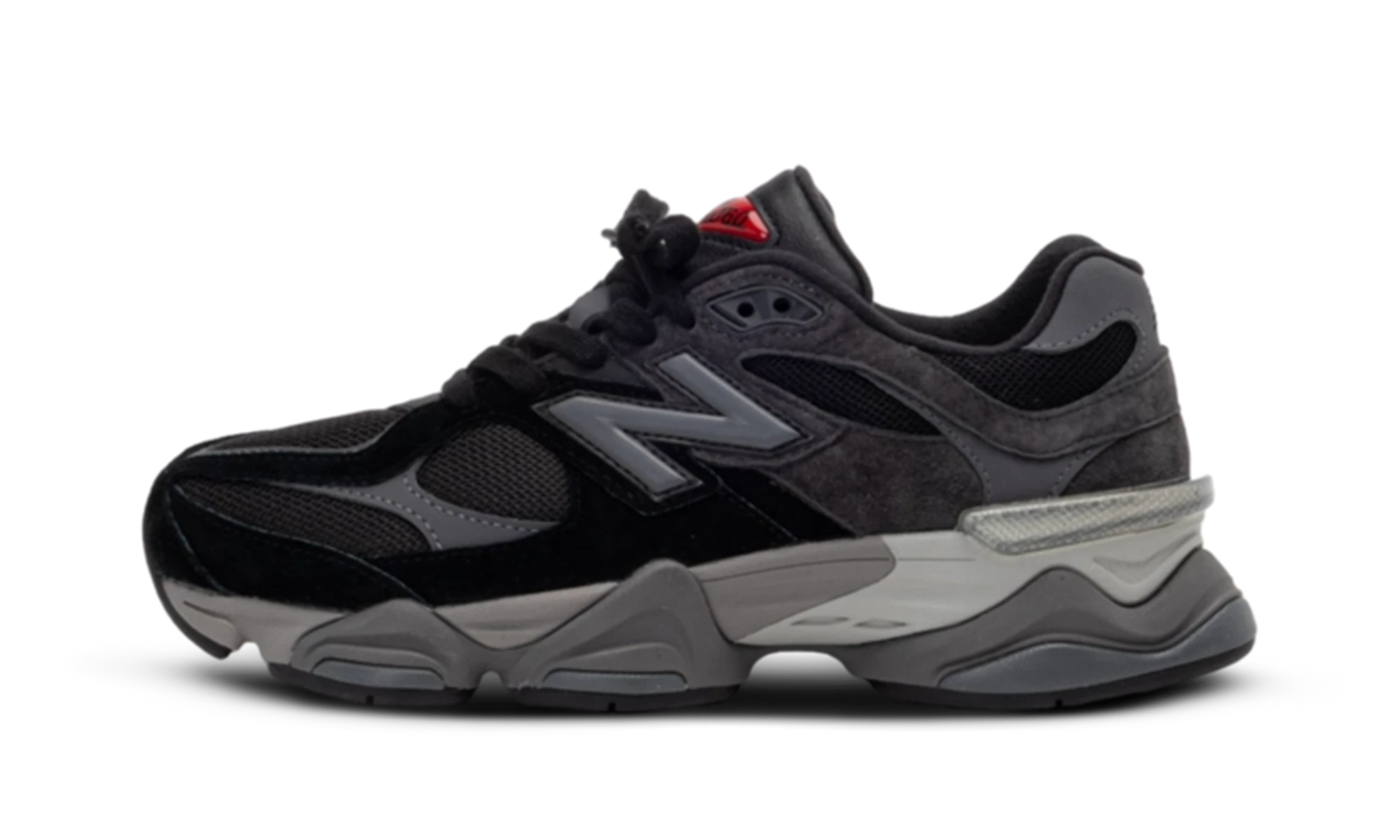 New Balance 9060 Black Castlerock Grey (U9060BLK) - side view