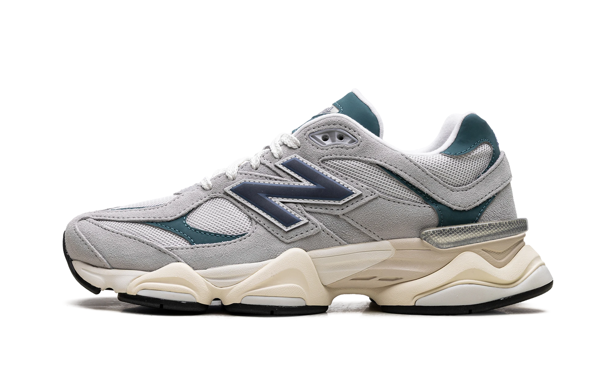 New Balance 9060 Concrete Vintage Indigo New Spruce (U9060HMS) - side view