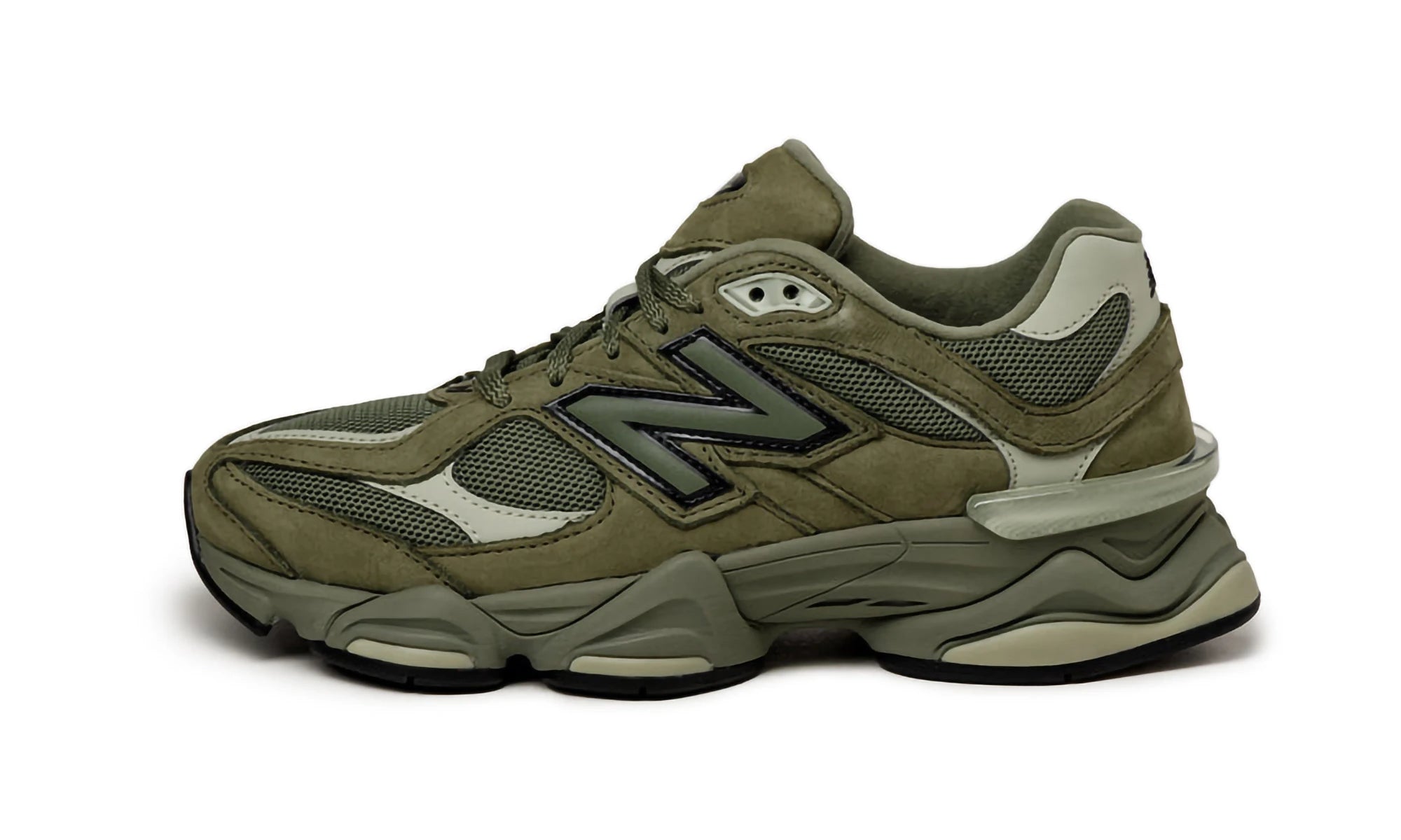 New Balance 9060 Dark Olivine (U9060ZGD) - side view