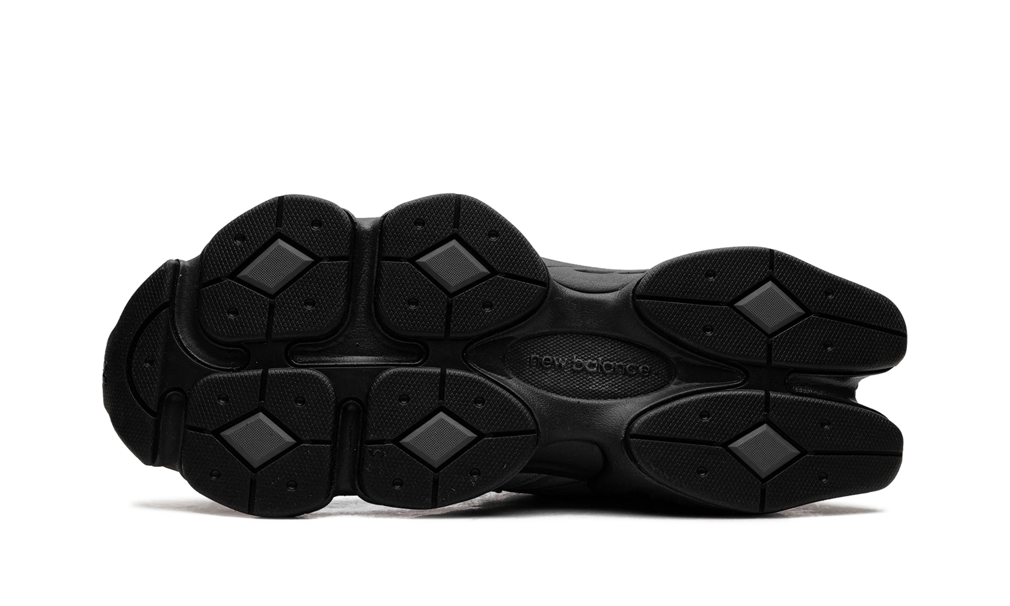 Outer rubber sole of the New Balance 9060 Grey Black Red JD Sports Exclusive (U9060JBO).