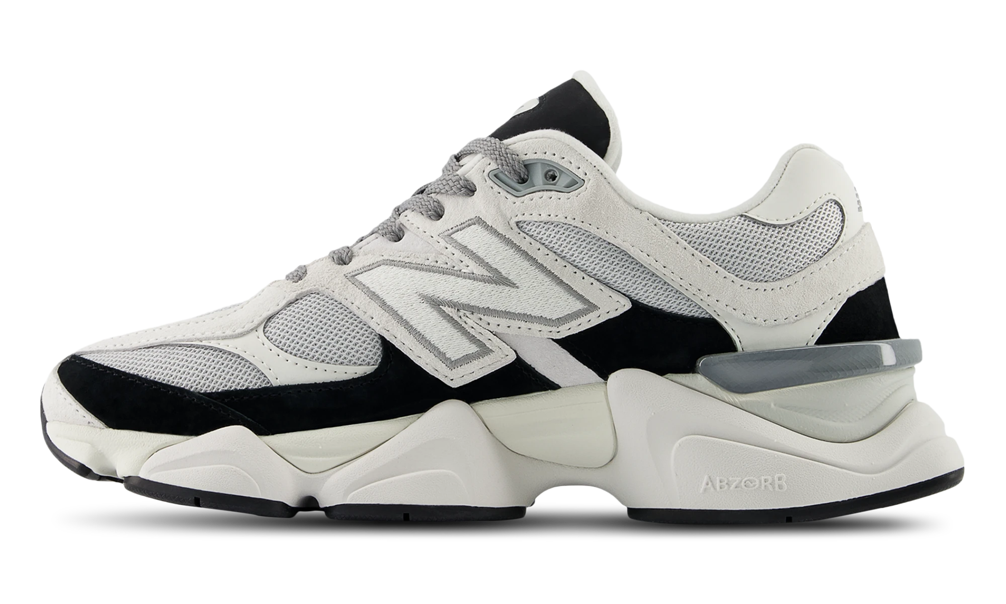 New Balance 9060 Grey Jet Black (U9060JBB) - side view