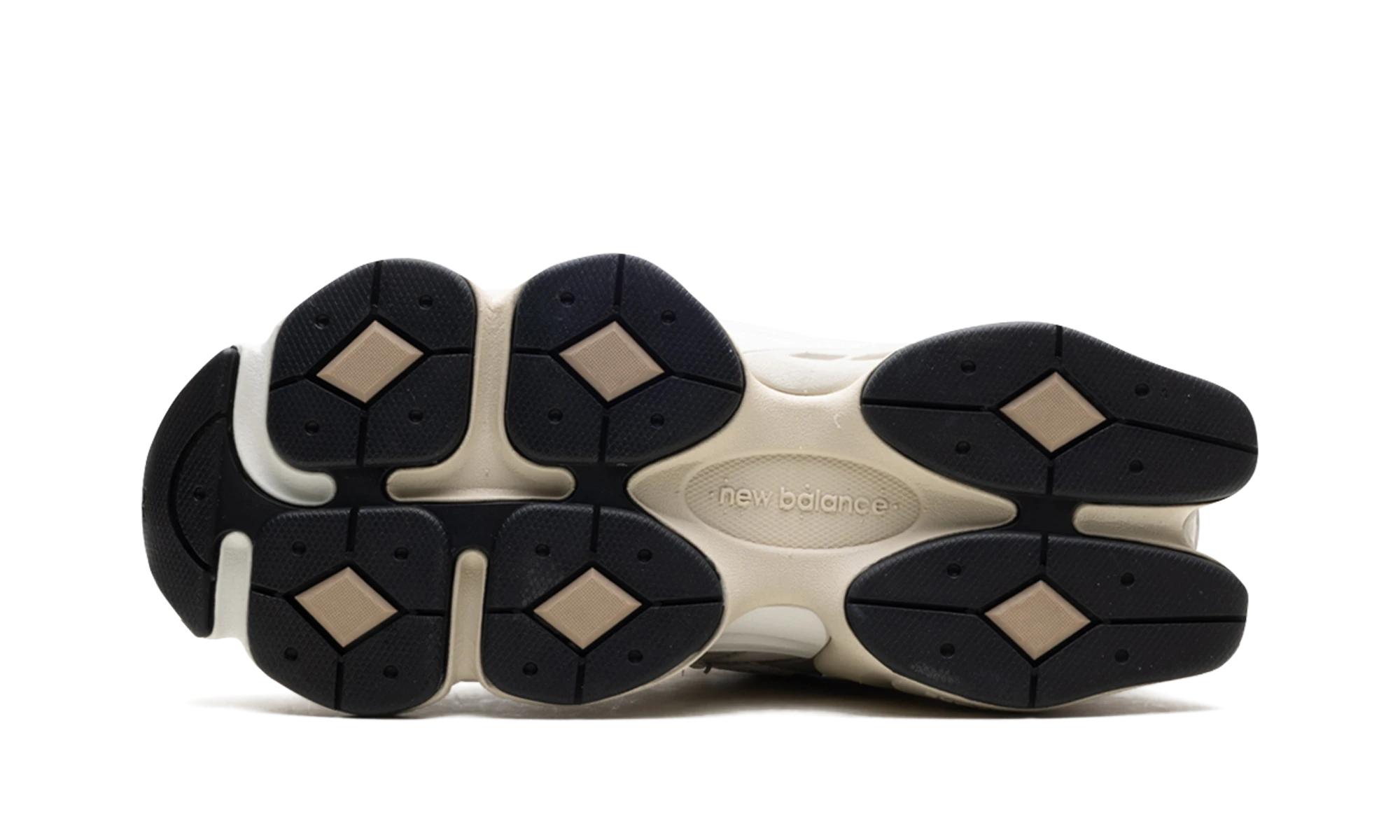Outer rubber sole of the New Balance 9060 Oatmeal (U9060JBC).