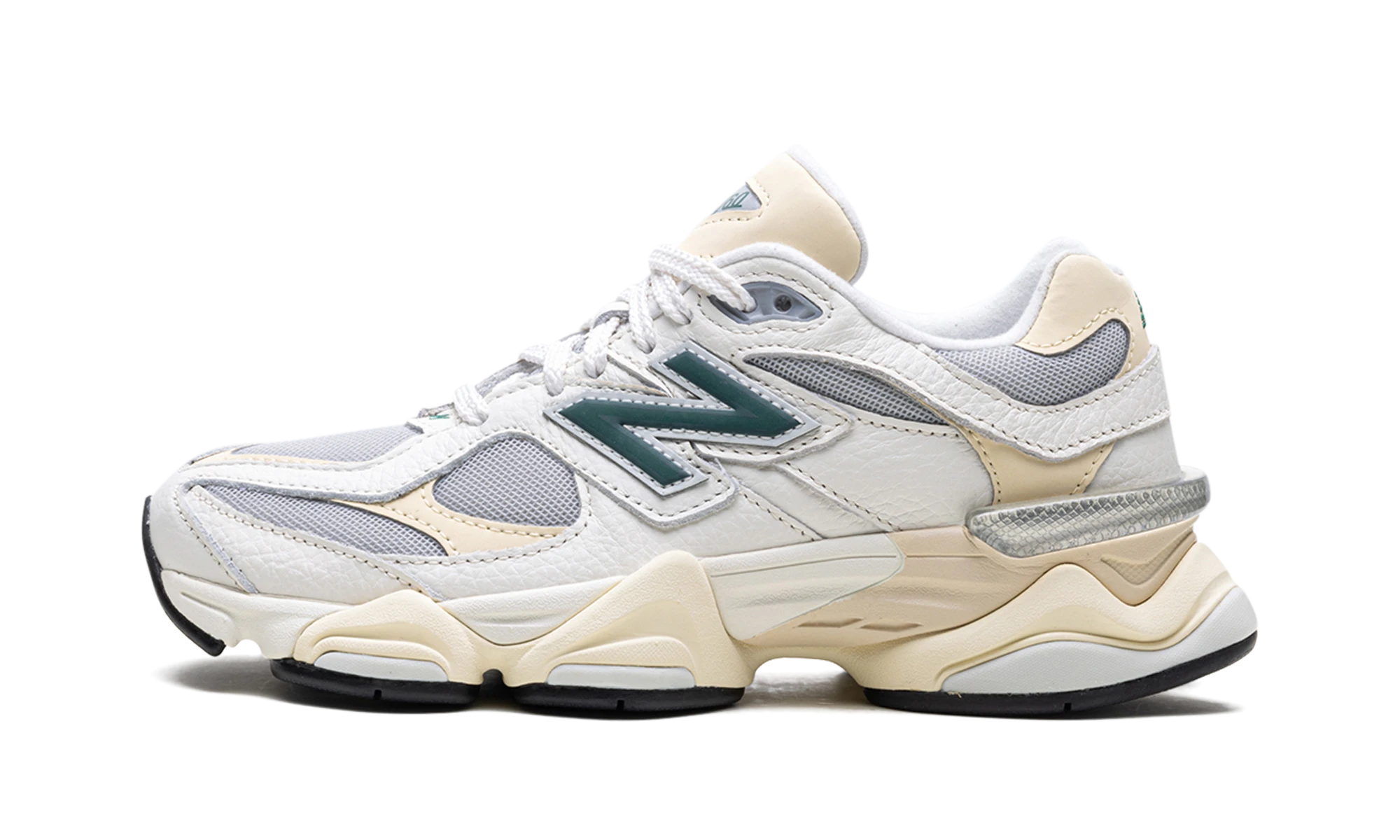 New Balance 9060 Sea Salt Yellow (U9060ESE) - side view