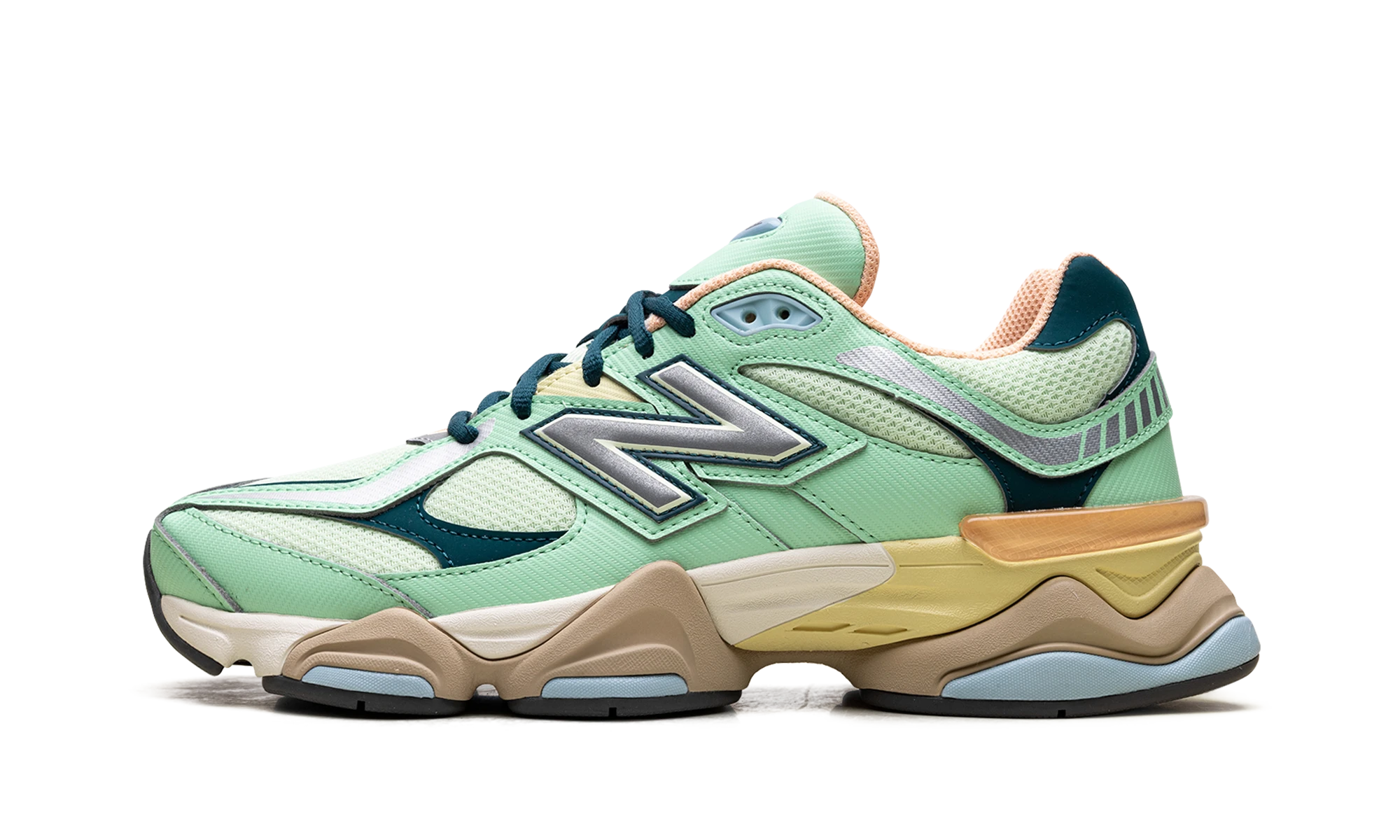 New Balance 9060 Sweetgrass Deep Ocean (U9060TMA) - side view