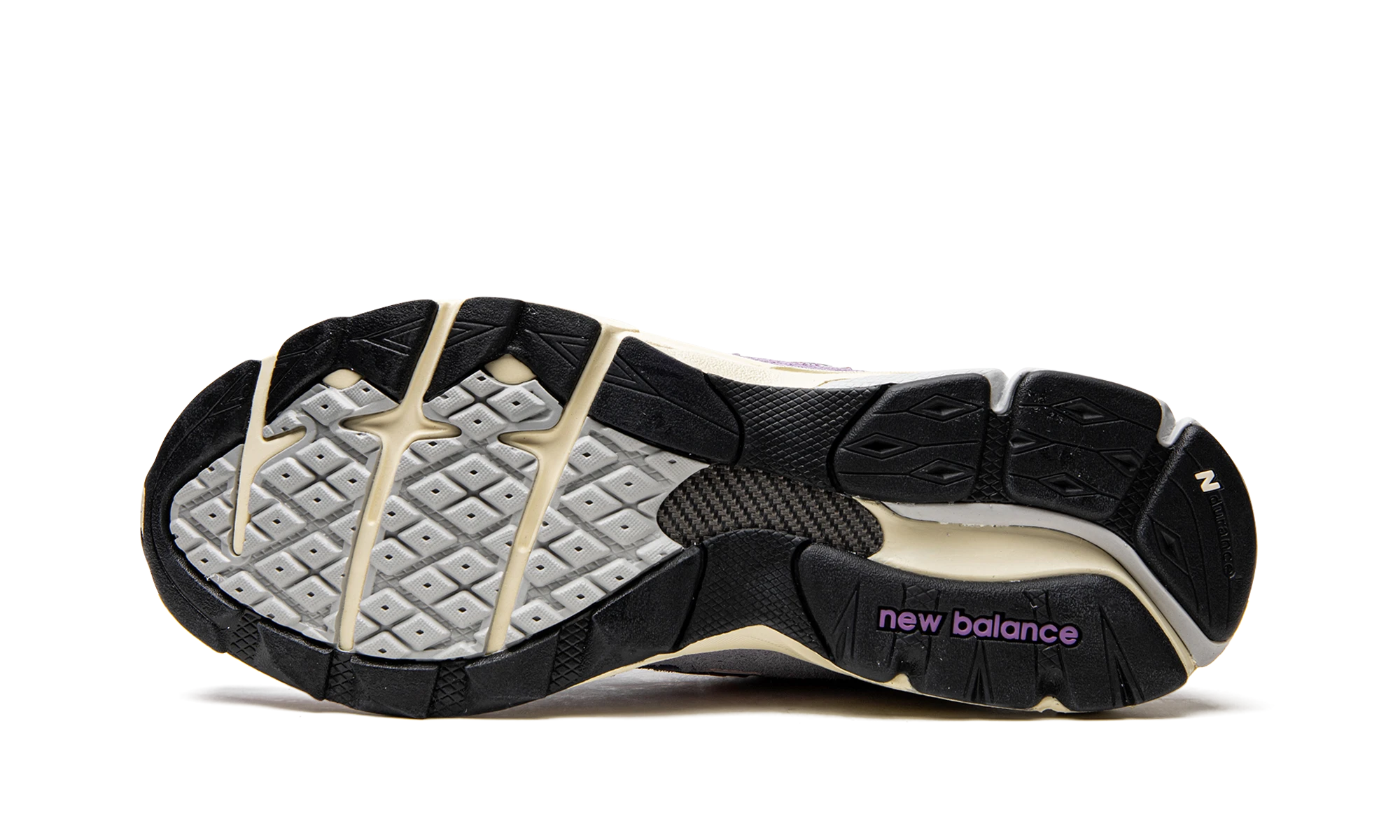 Podeszwa zewnętrzna z gumy New Balance 990v3 MiUSA Teddy Santis Raw Amethyst (M990TD3).